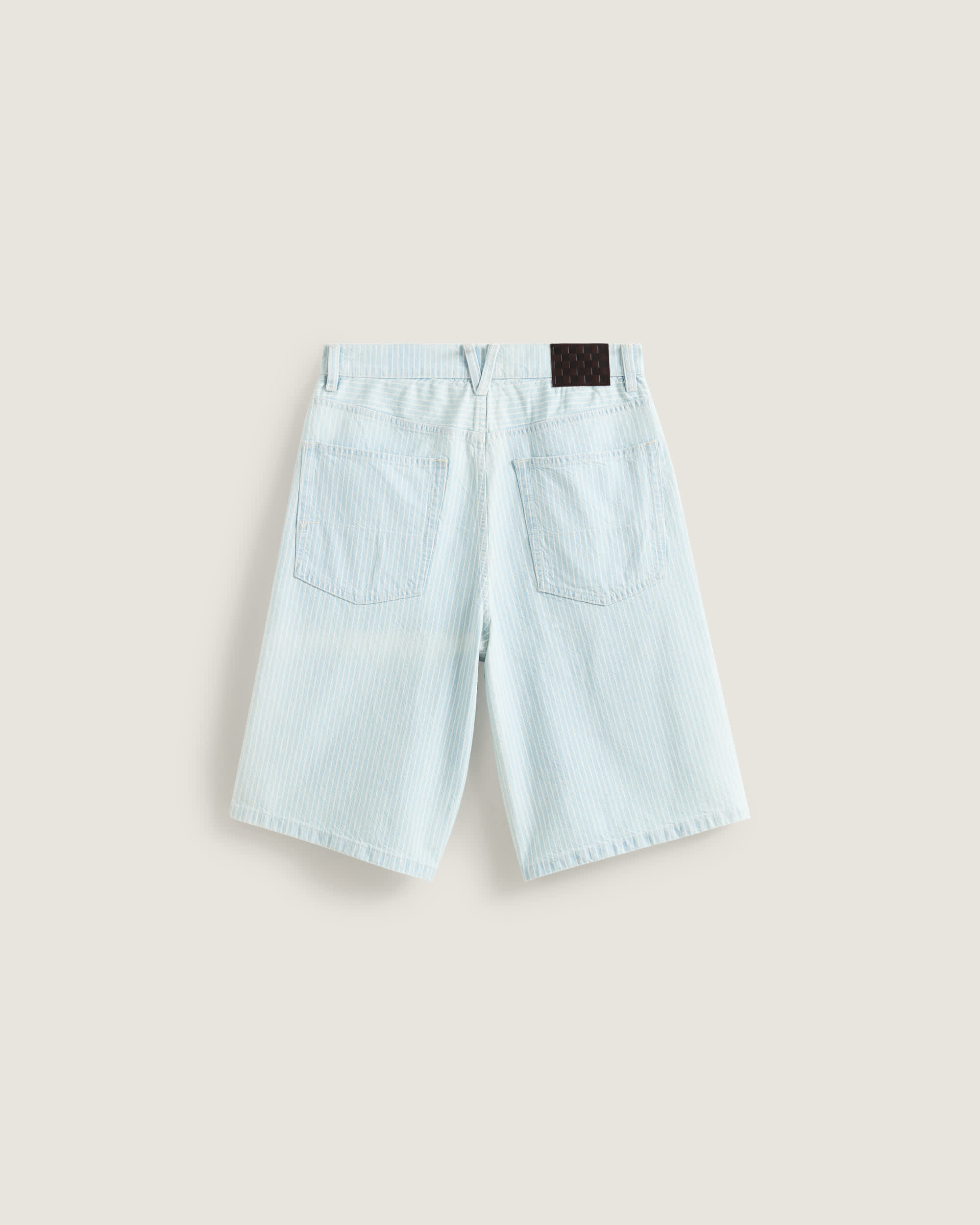 Pantalones cortos denim de corte holgado Check5 VANS Gris ALT1