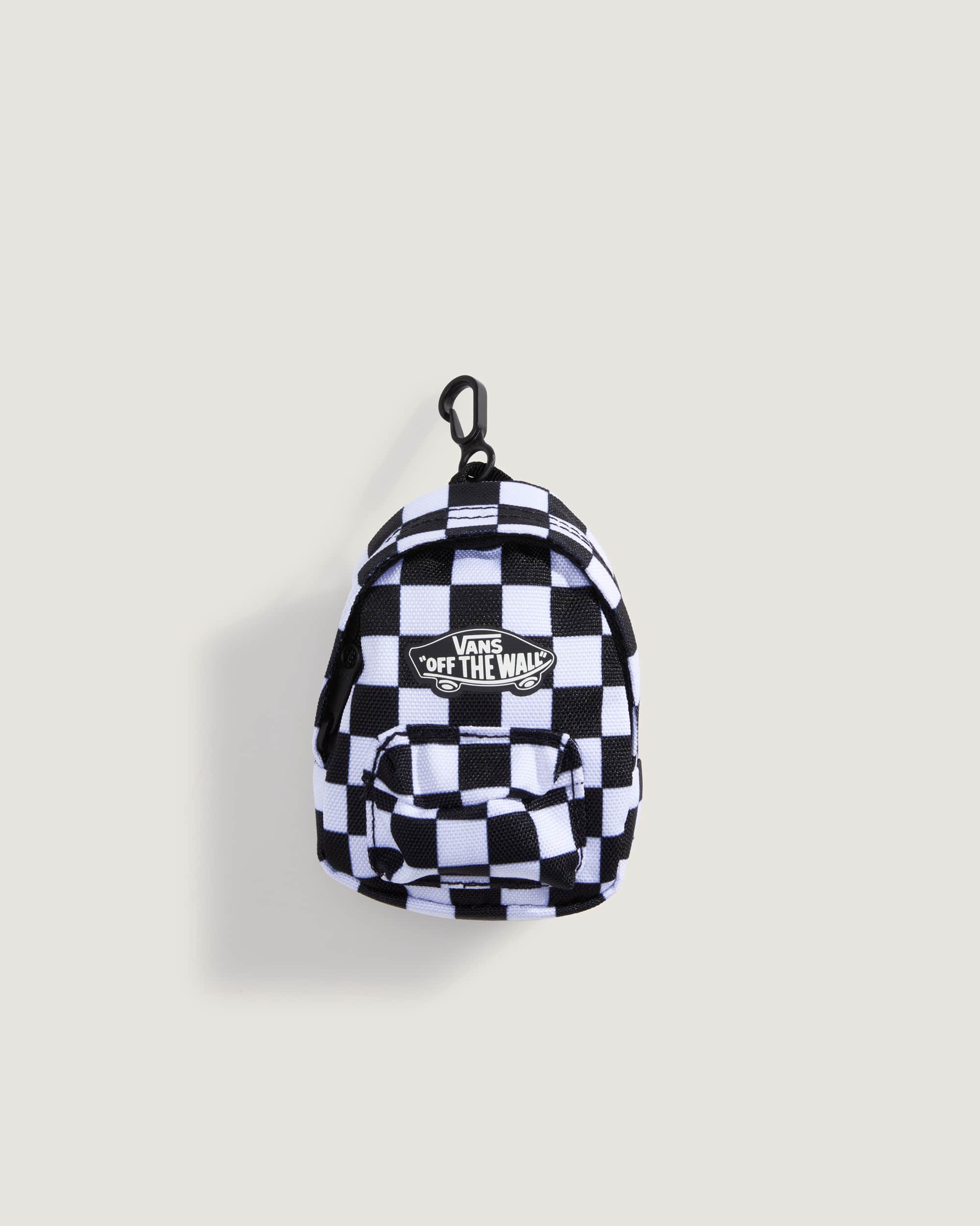 Micro Old Skool Backpack BlackWhite VANS Preto HERO