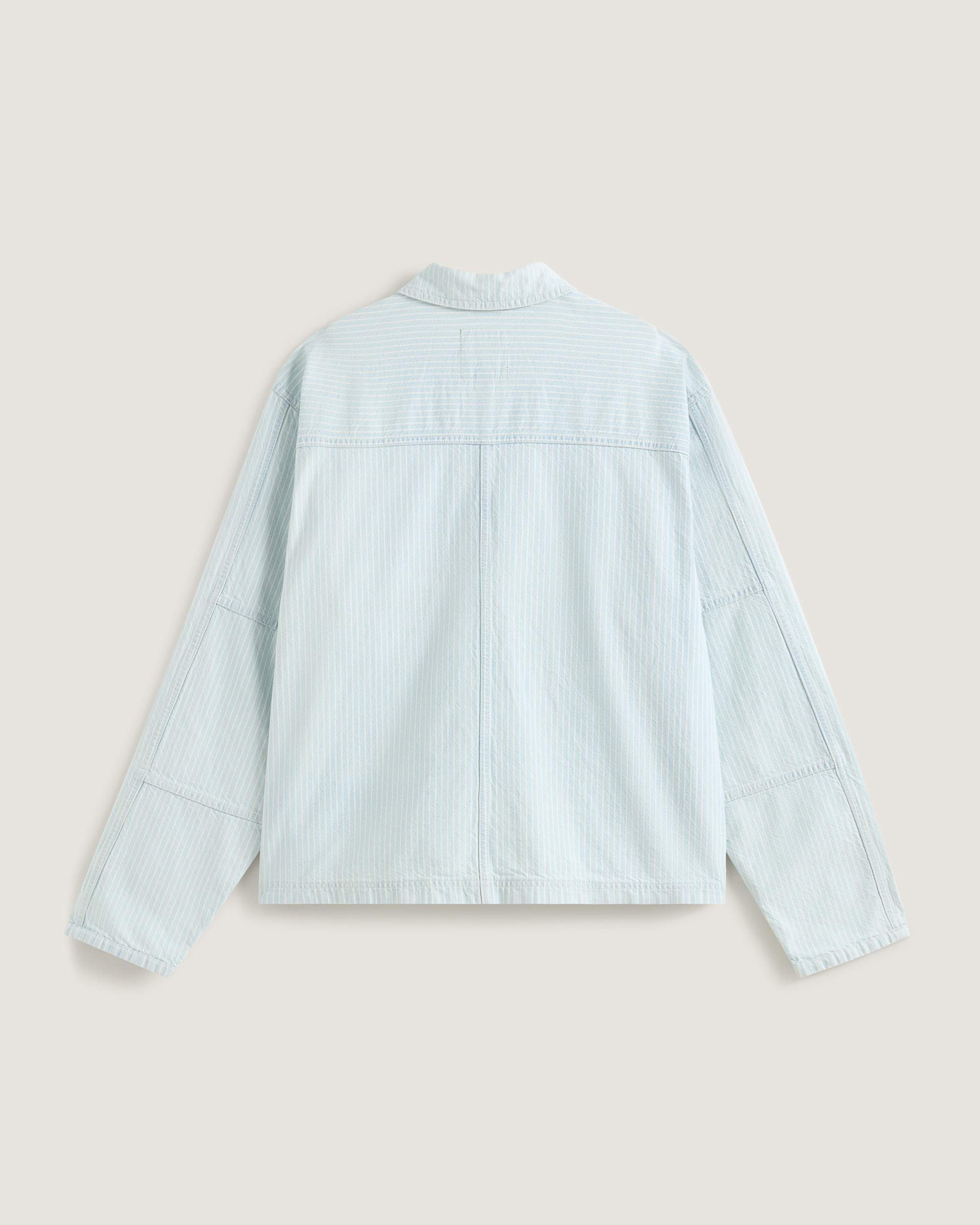 Chaqueta de denim a rayas Umber VANS Gris ALT1