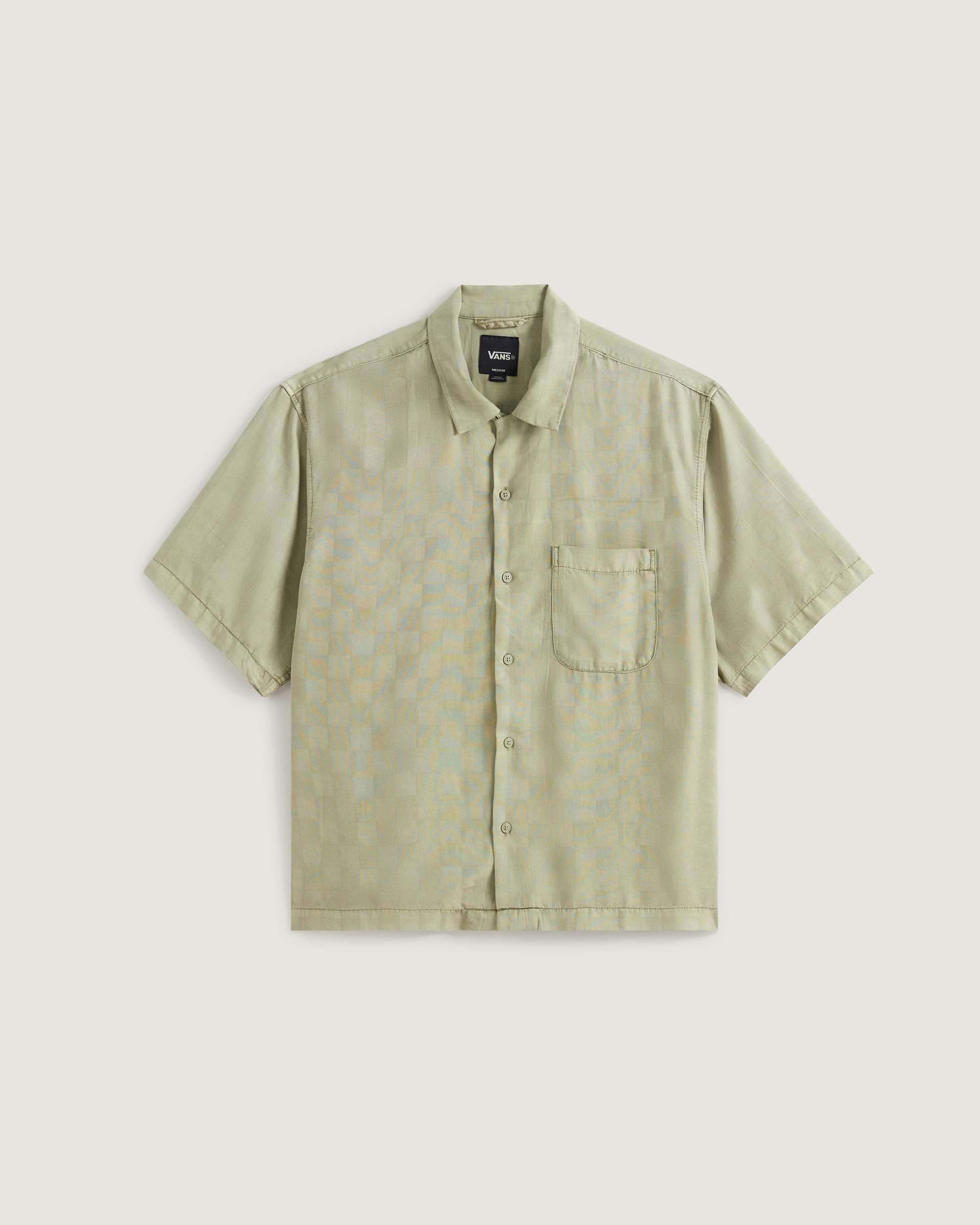 Camisa Van Doren Check Camp VANS Beis HERO