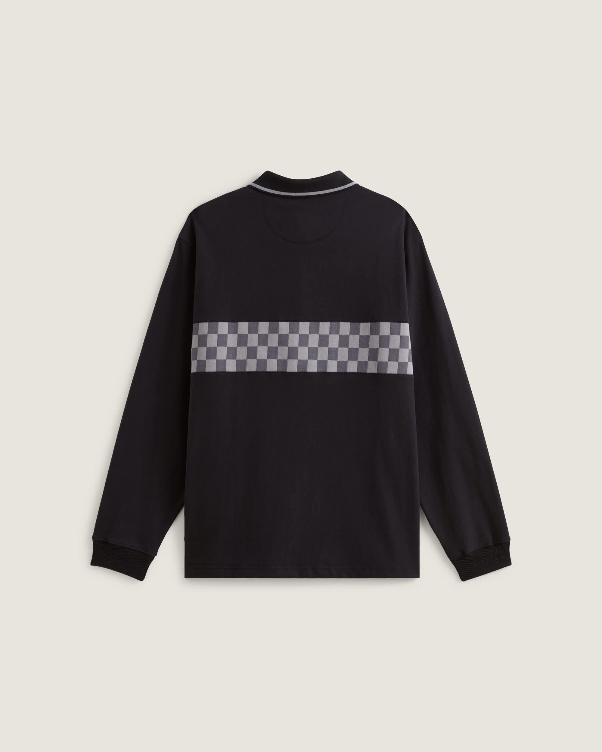 Medford Checkerboard LangarmPolohemd VANS Schwarz ALT1
