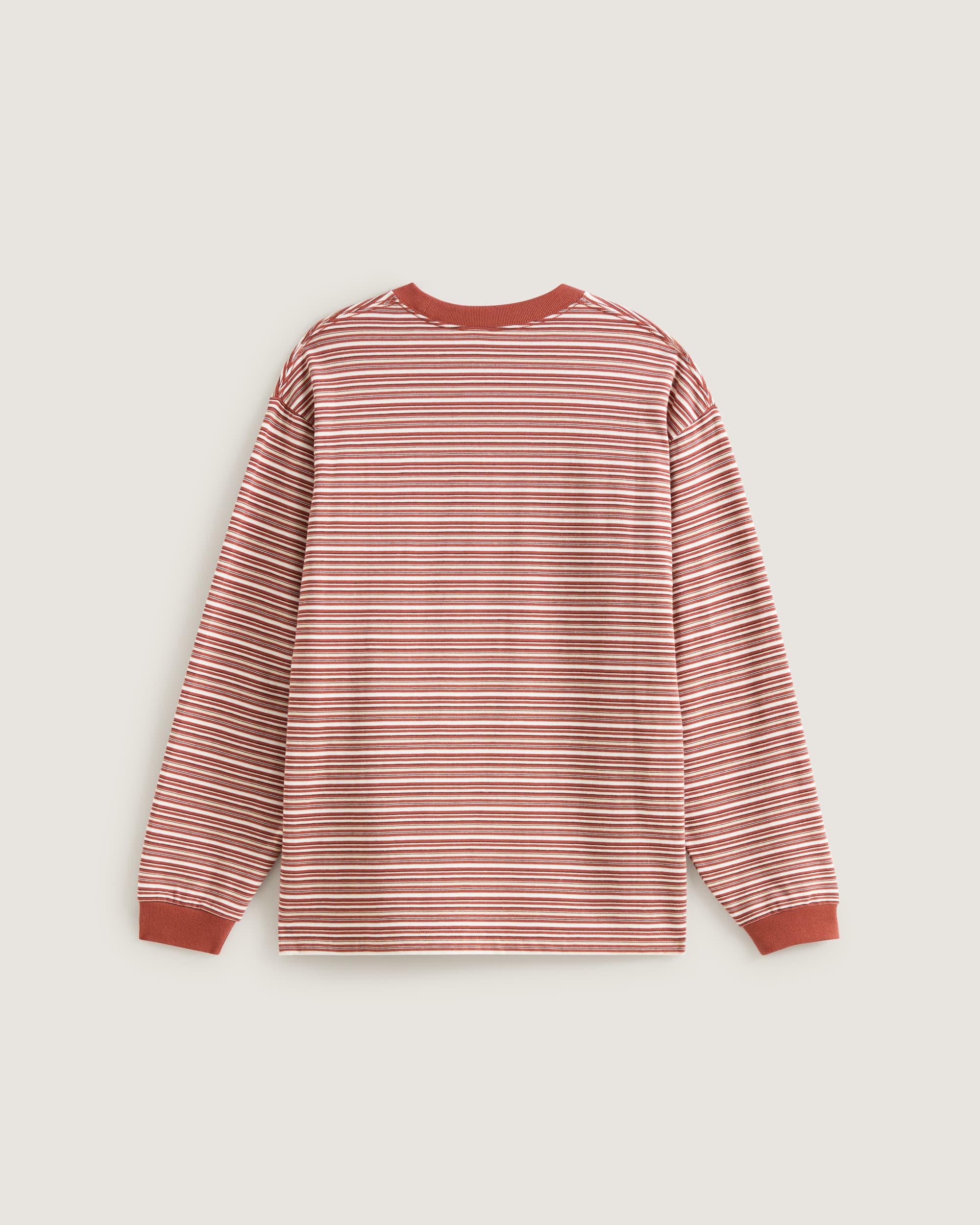 Camiseta de punto de manga larga Wesley Stripe VANS Naranjo ALT1