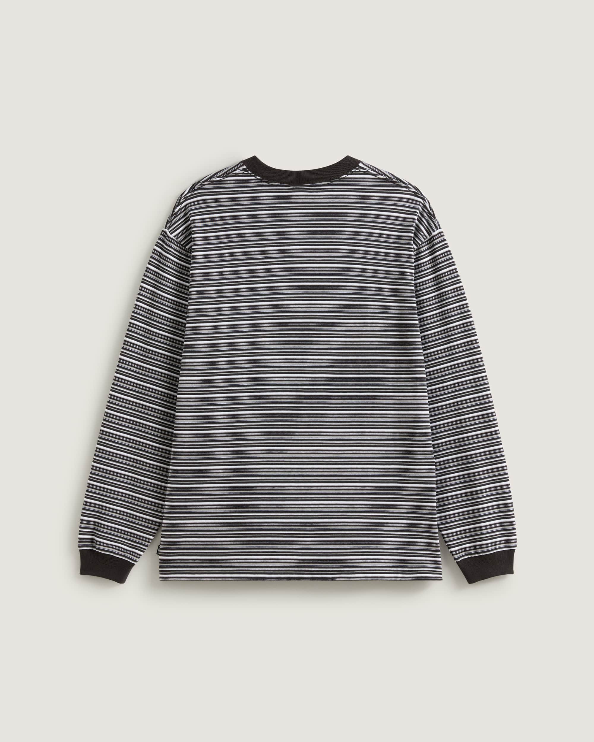 Camiseta de punto de manga larga Wesley Stripe VANS Negro ALT1