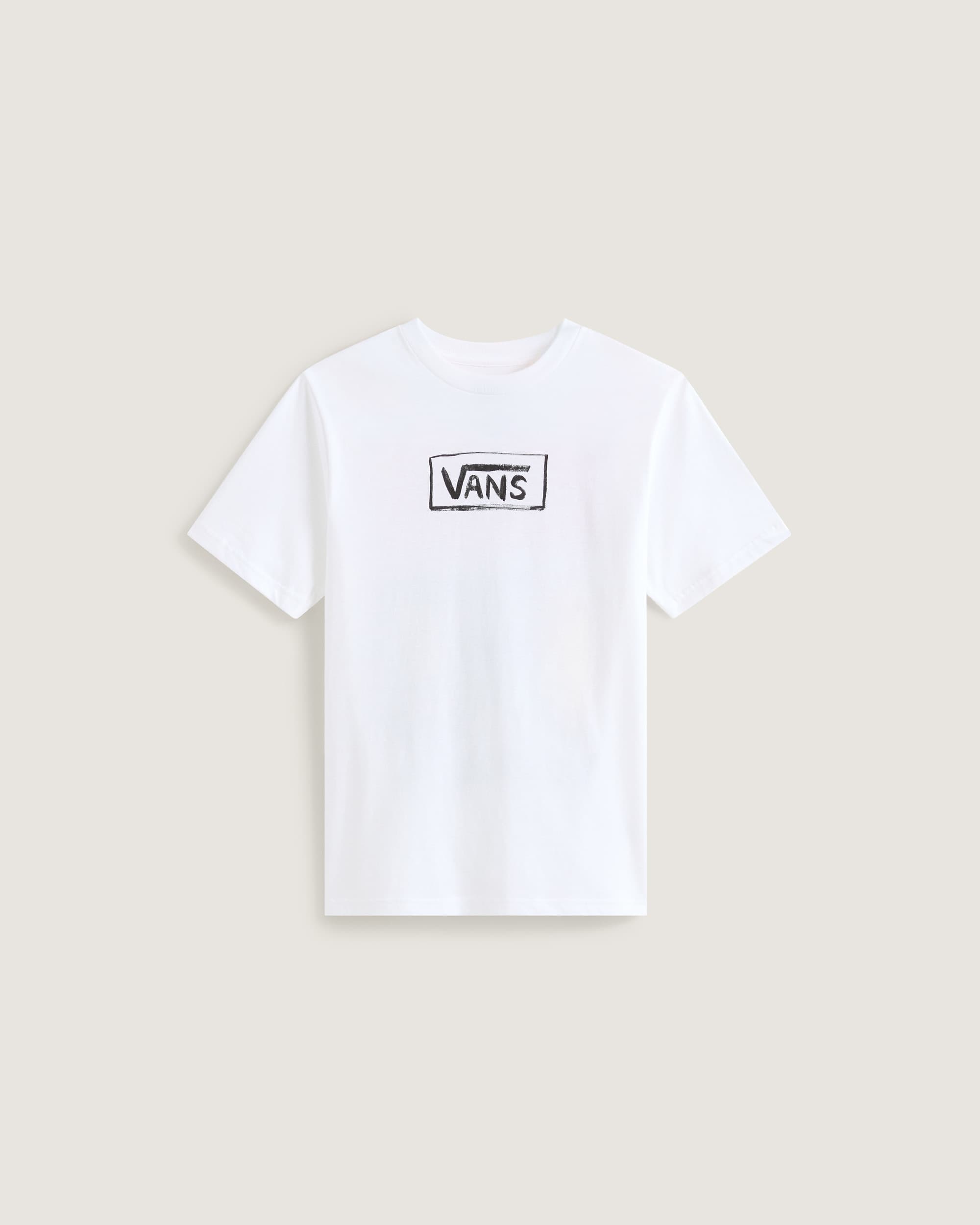 Tshirt Vans On Canvas Enfant 814 ans VANS Blanc HERO