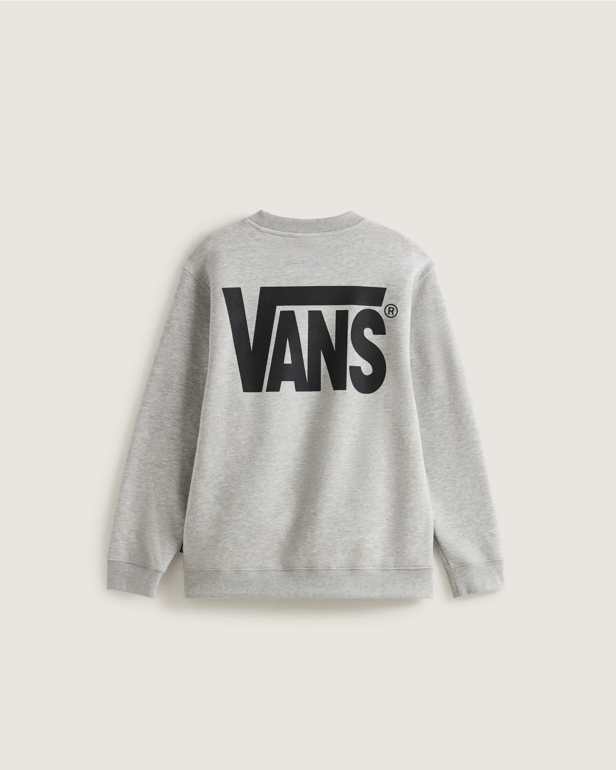 Kinder StretchSweatshirt mit Rundhalsausschnitt und Logo 814 Jahre VANS Grau ALT1