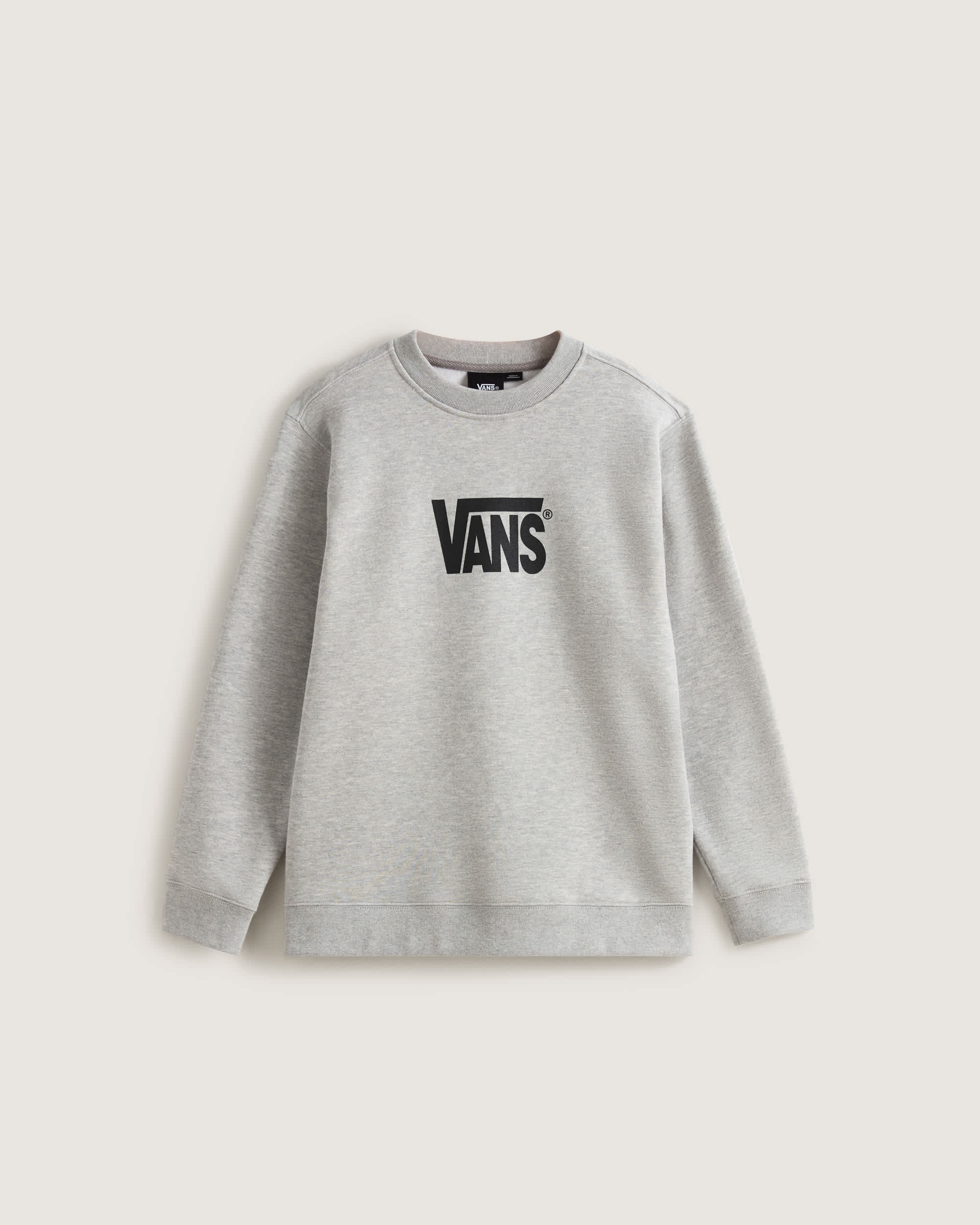 Kinder StretchSweatshirt mit Rundhalsausschnitt und Logo 814 Jahre VANS Grau HERO