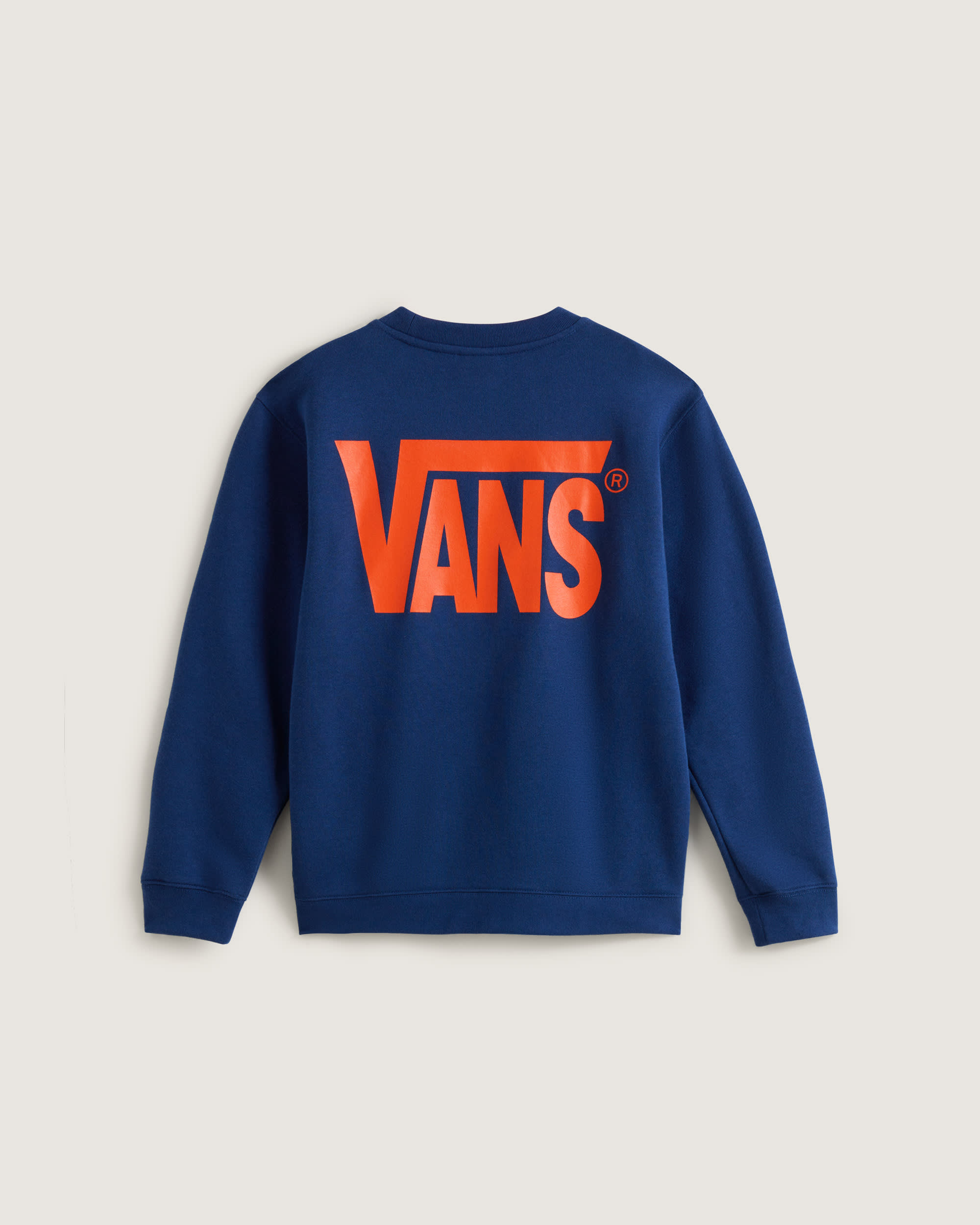 Stretch Logo Crew Deep IndigoFlame VANS Blue ALT1