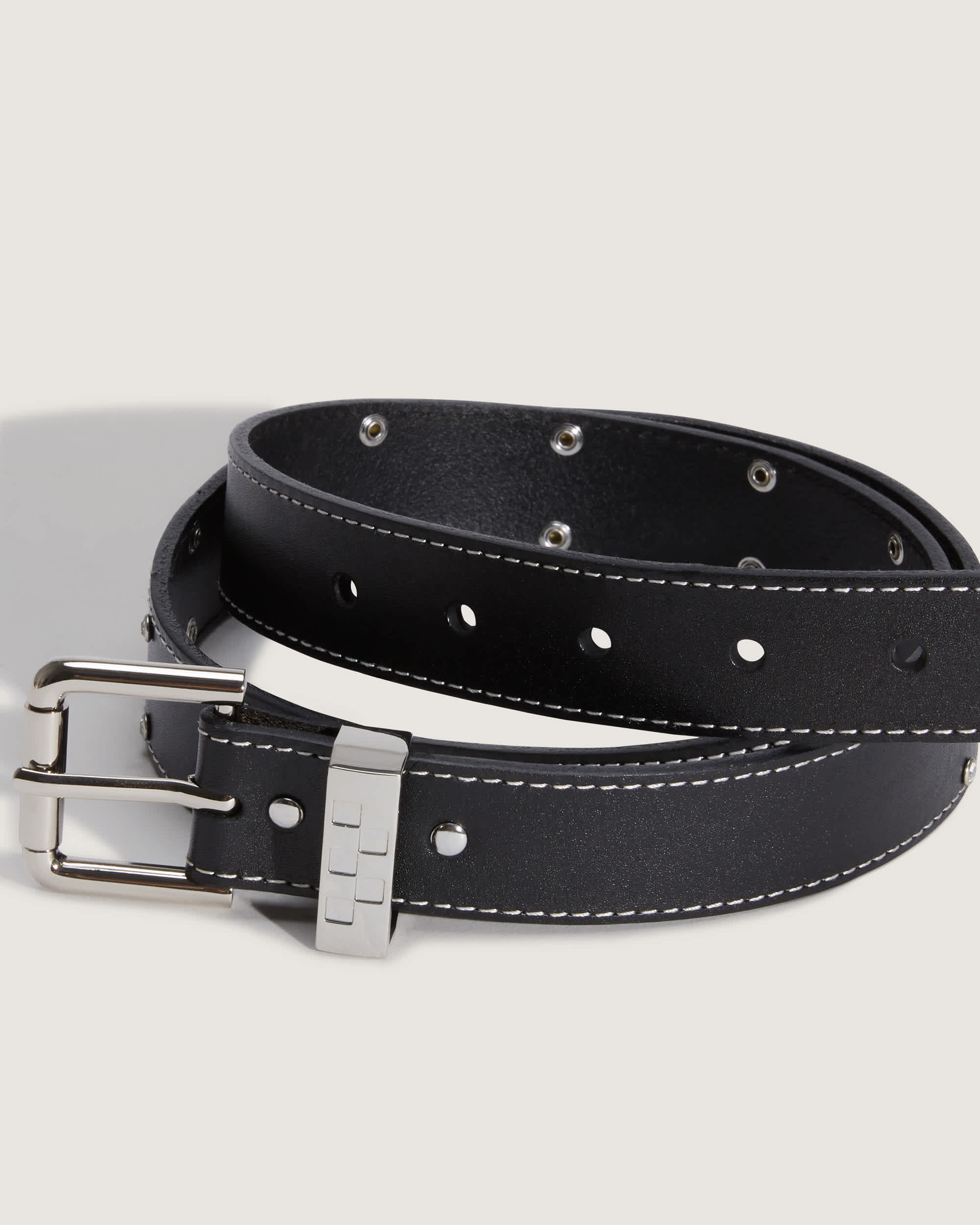 LX Rhinestone Belt Black VANS Black ALT2