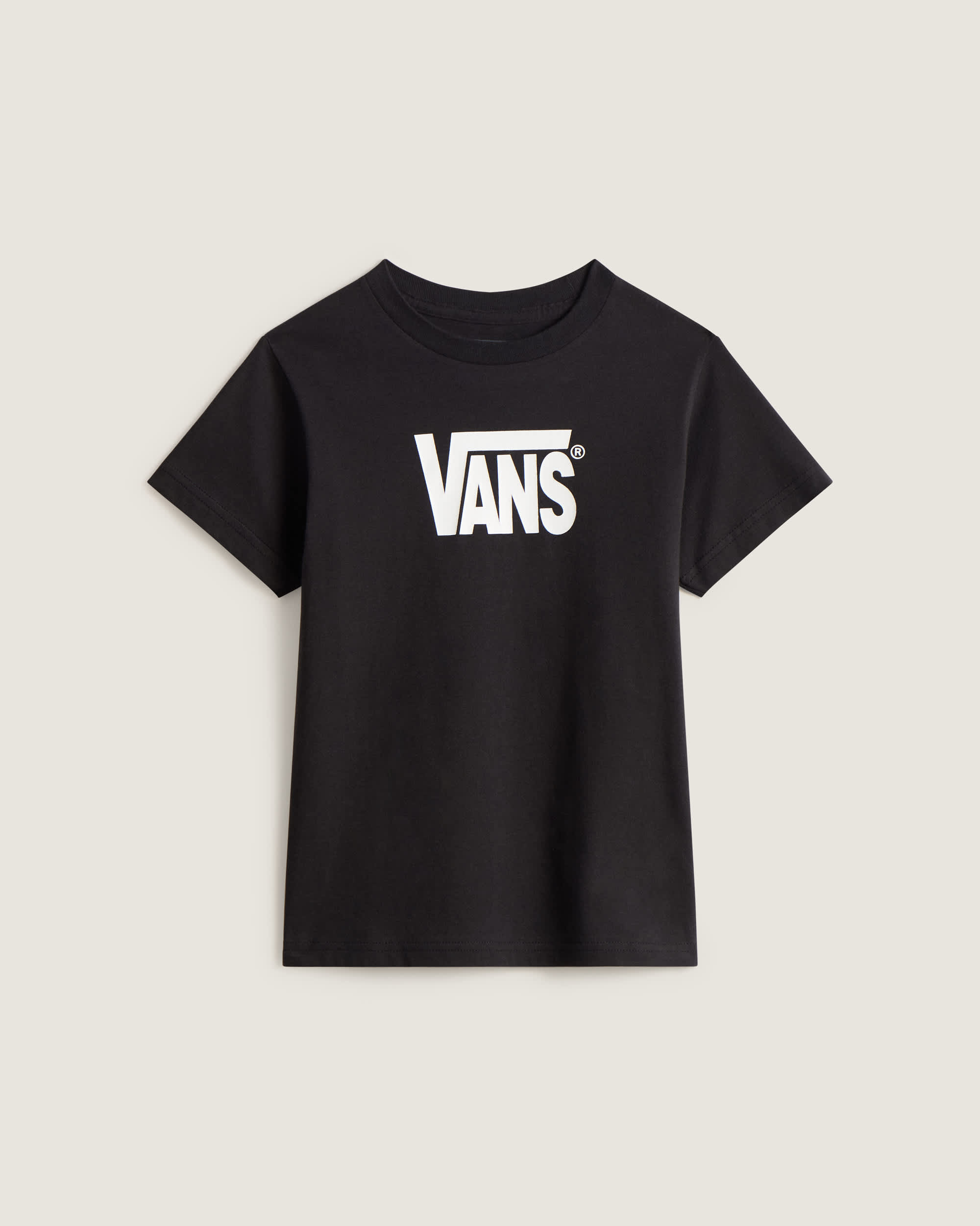 Kinder StretchTShirt mit Logo 814 Jahre VANS Schwarz HERO
