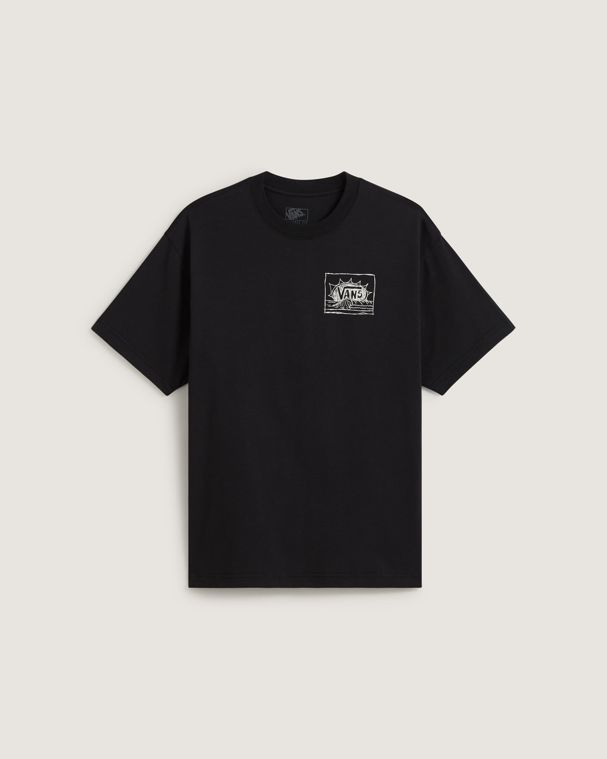 Bright Day TShirt VANS Schwarz HERO