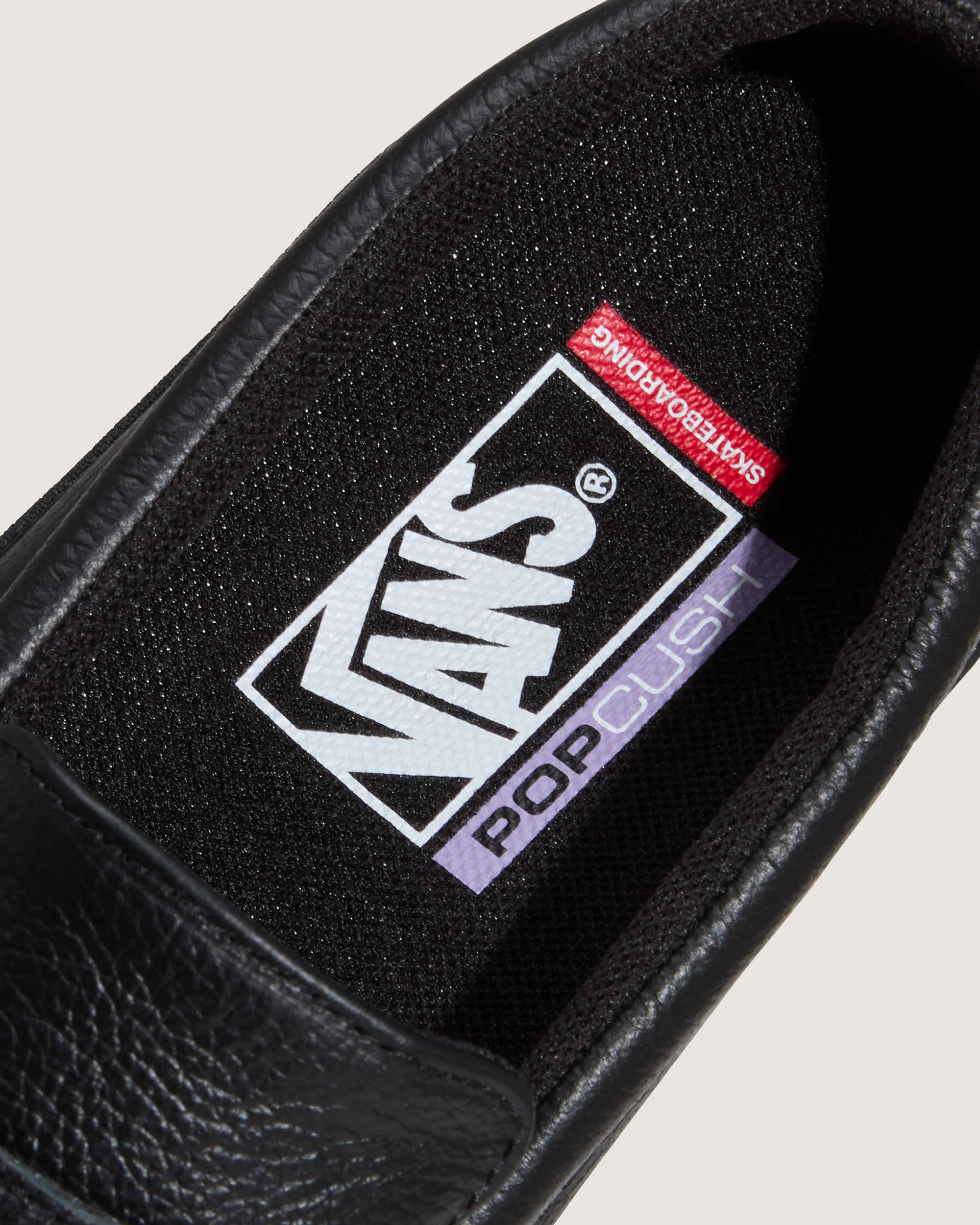 Skate Loafer Schuhe VANS Schwarz ALT6