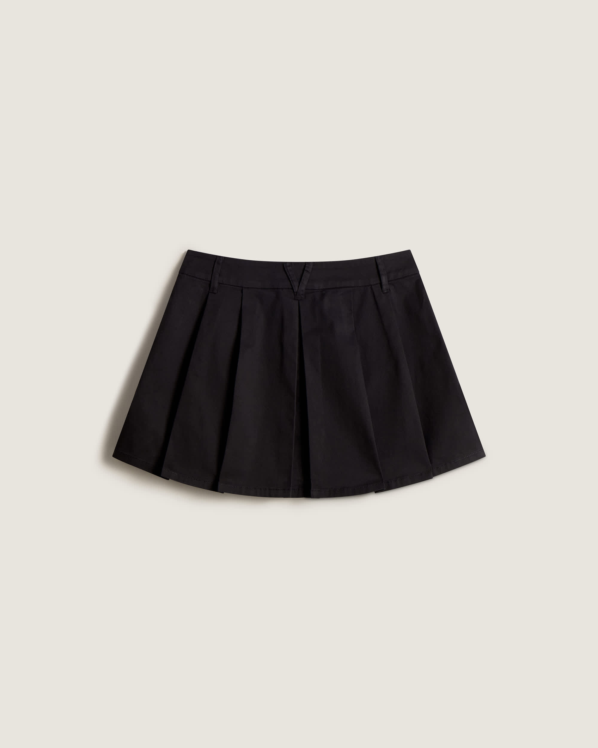 Authentic Chino Mini Skirt Black VANS Nero ALT1
