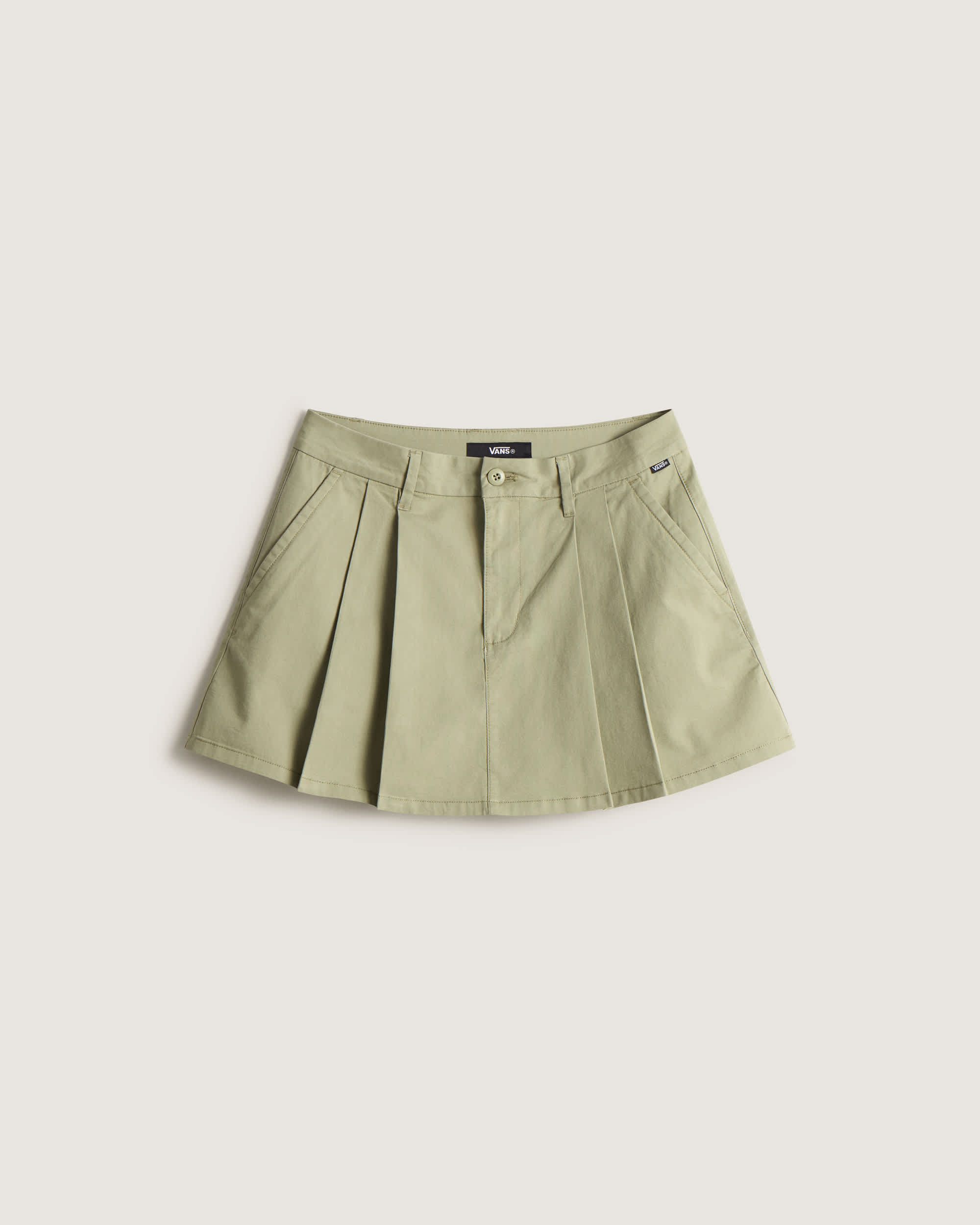 Authentic Chino Mini Skirt Soft Sage VANS Beis HERO