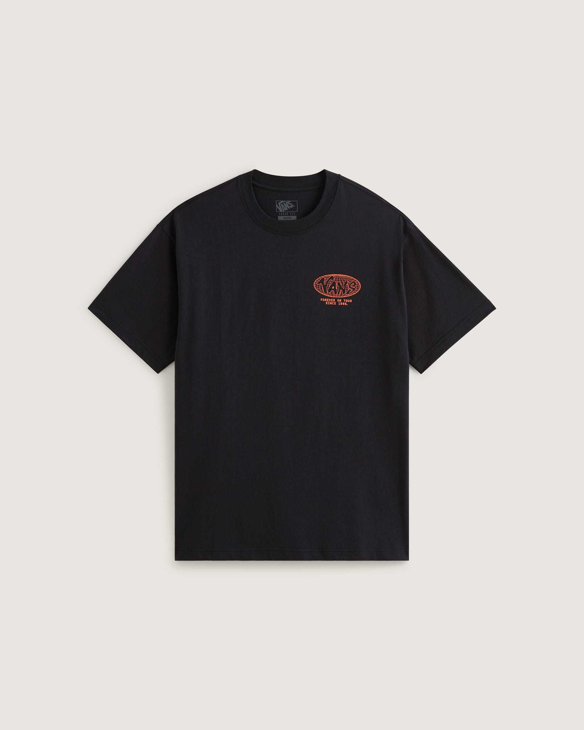World Tour Loose TShirt VANS Schwarz HERO