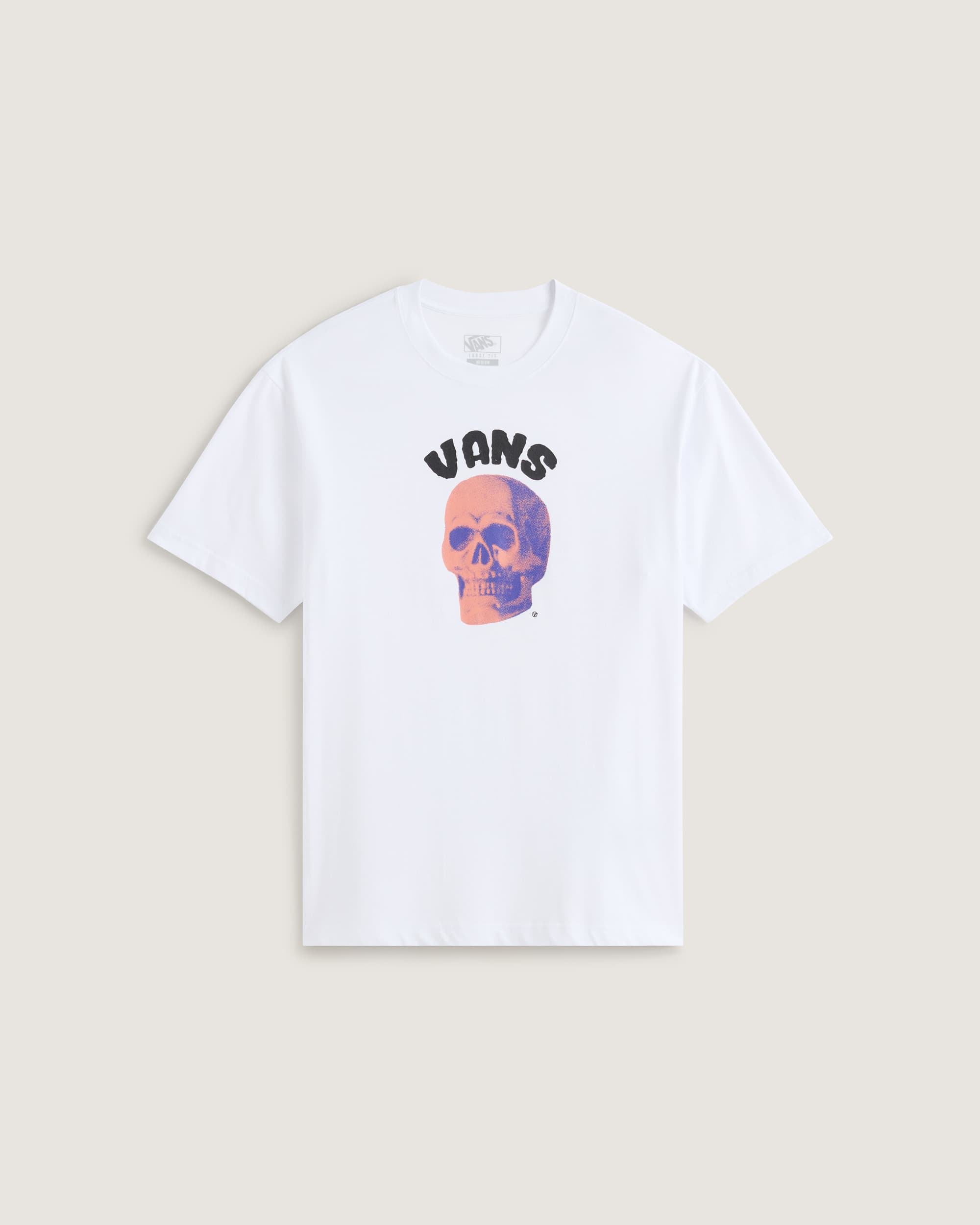 Bone Head Loose TShirt VANS White HERO