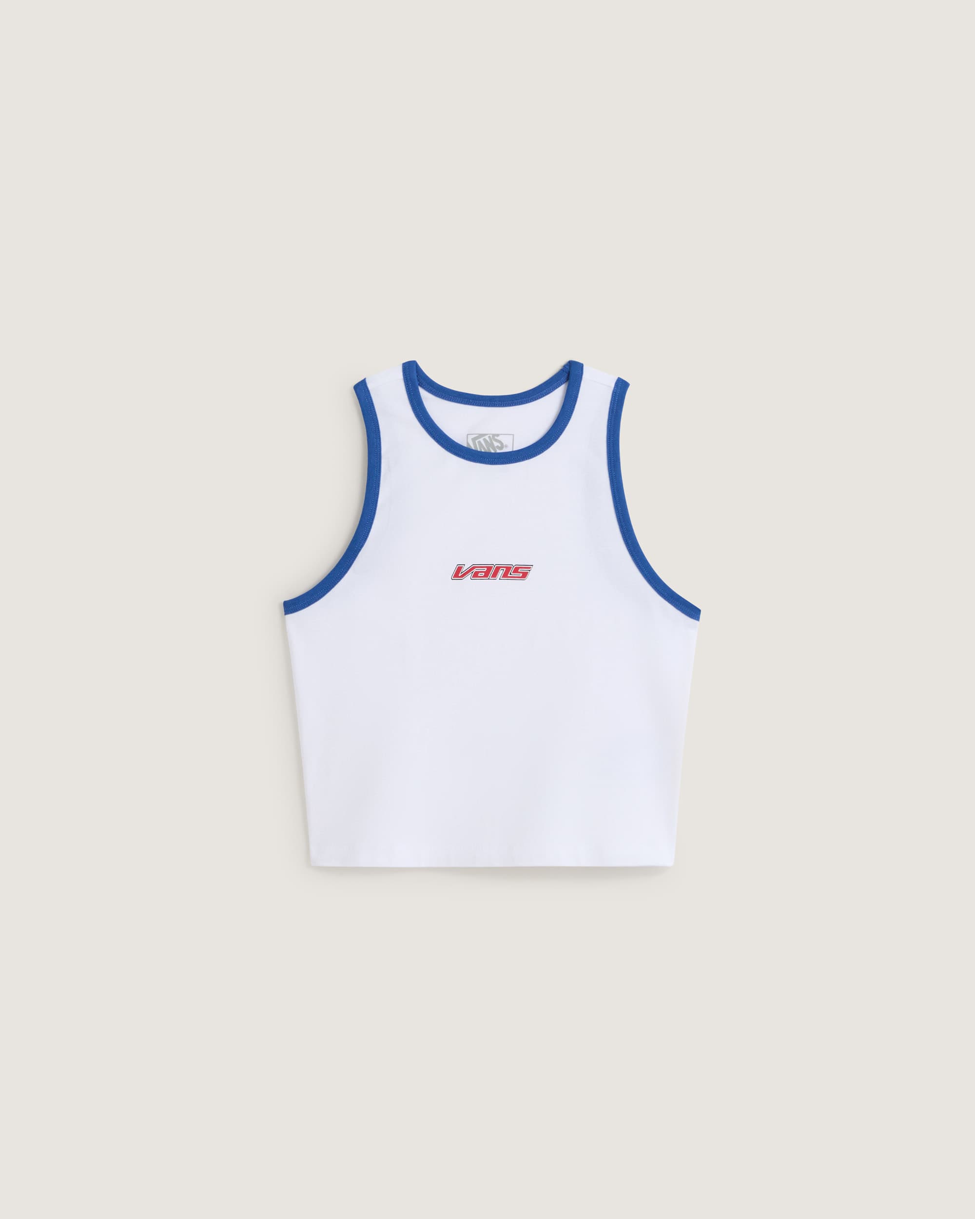 Retro Speed Tank TShirt VANS White HERO