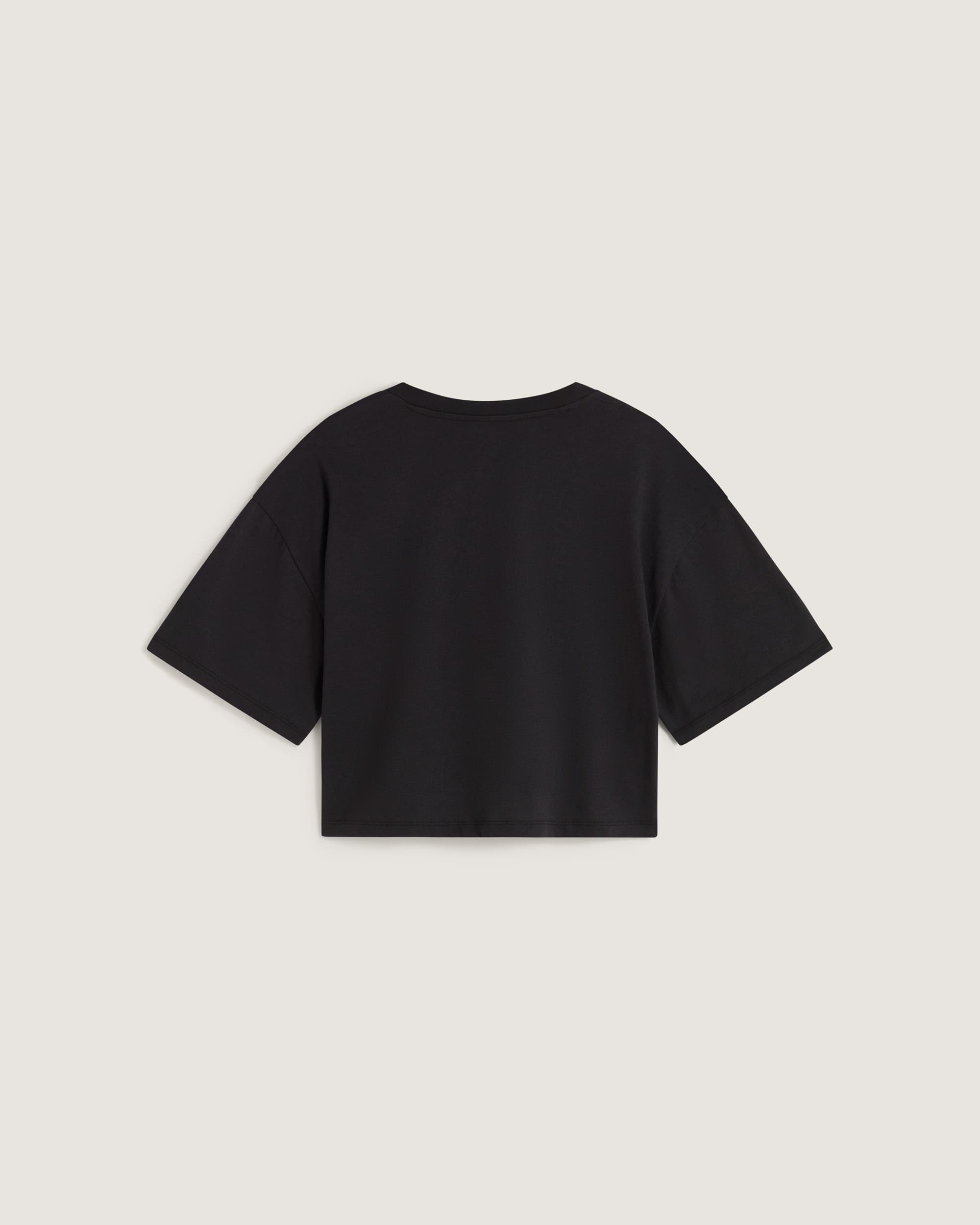 Ellipse Relax Crop TShirt VANS Schwarz ALT1