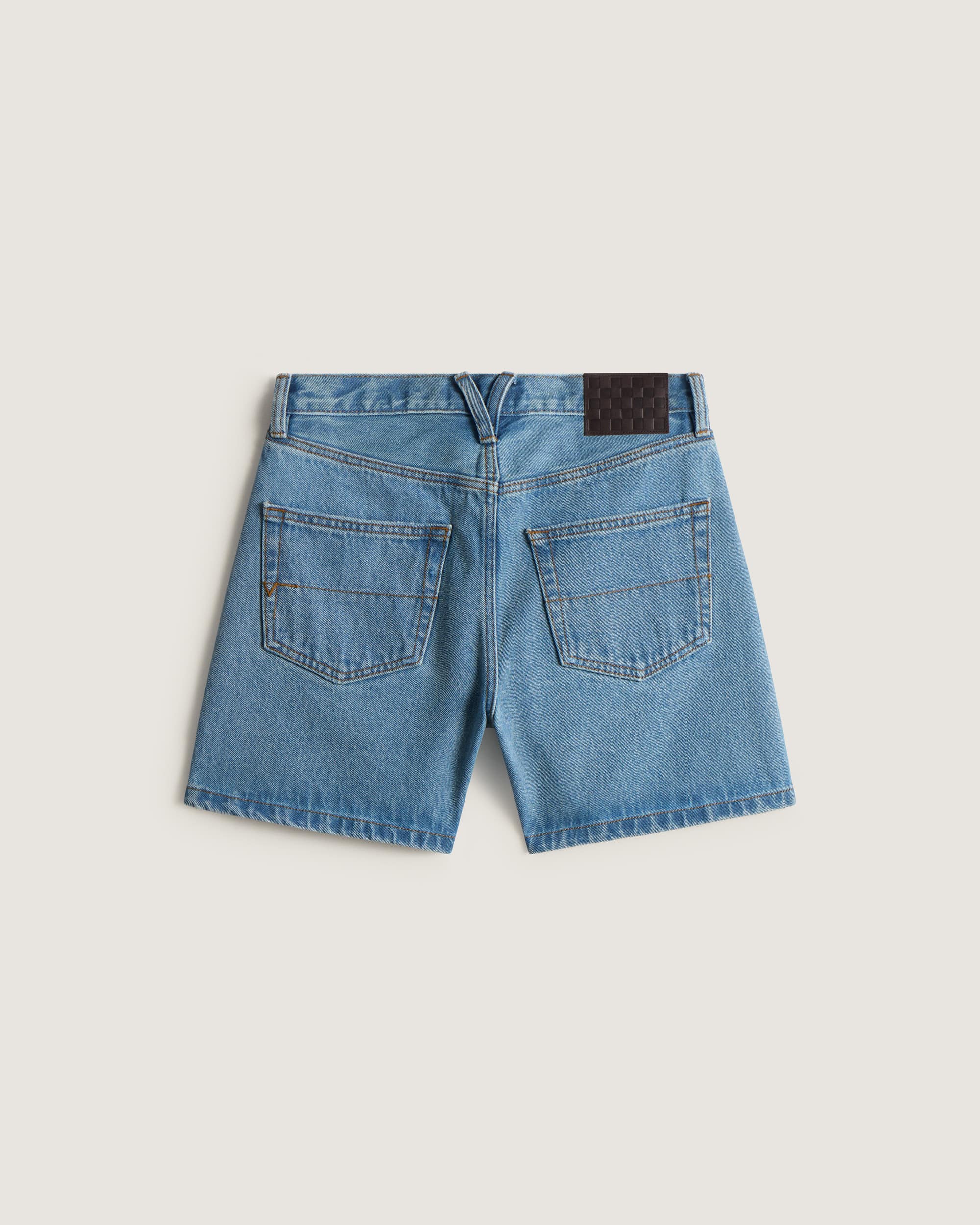 Check 5 Mid Rise Short STONEWASHBLUE VANS Blu ALT1