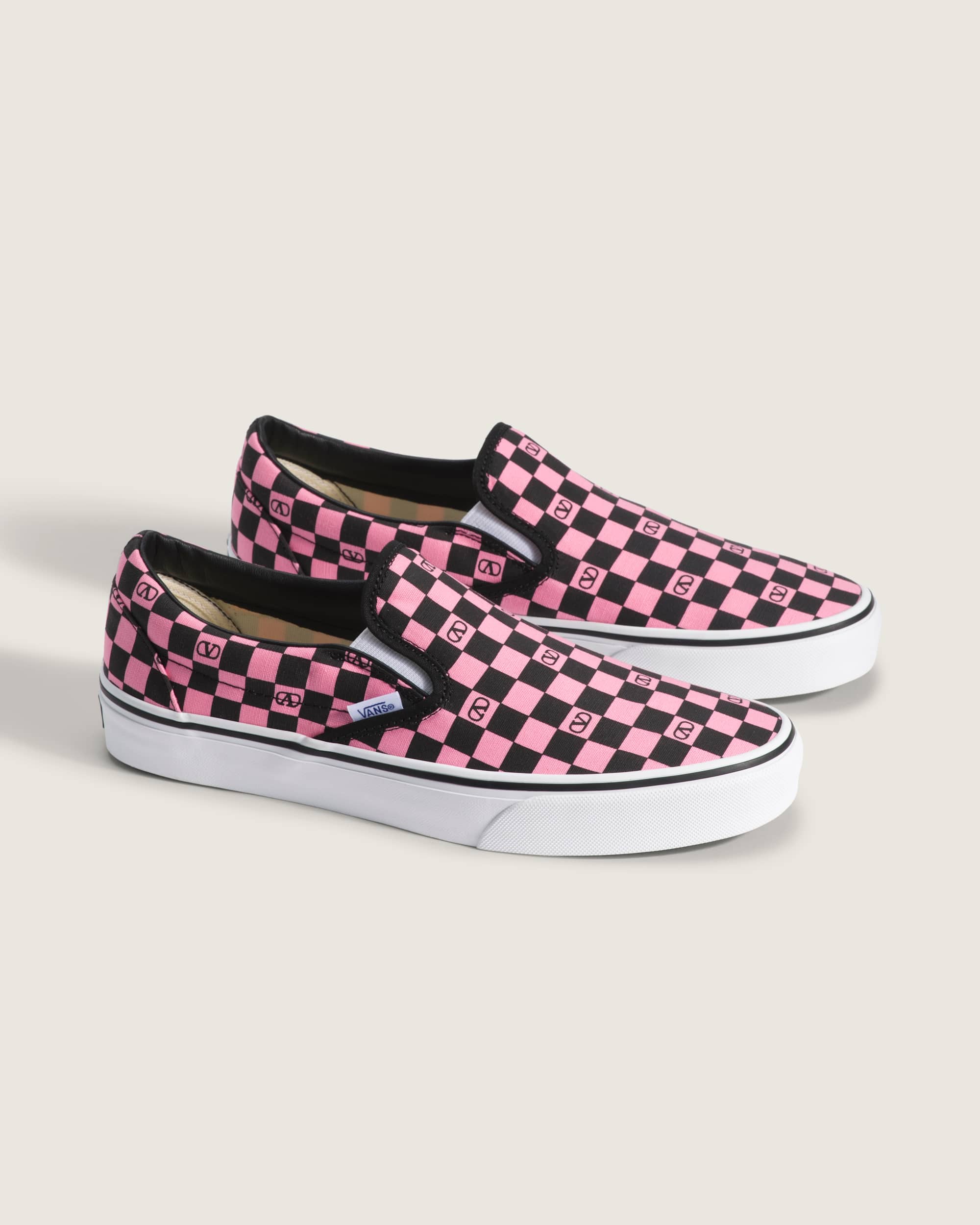 Scarpe Classic SlipOn Checkerboard Valentino Garavani e Vans VANS Rosa ALT1