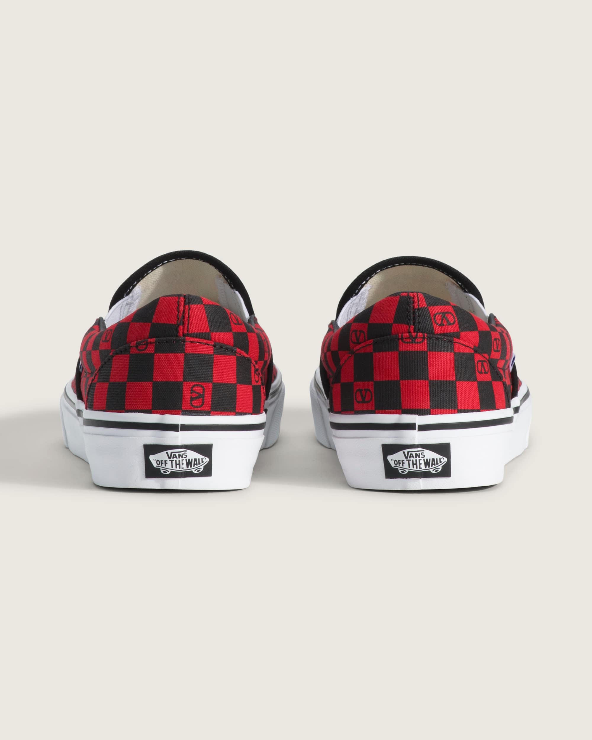 Scarpe Classic SlipOn Checkerboard Valentino Garavani e Vans VANS Rosso ALT3