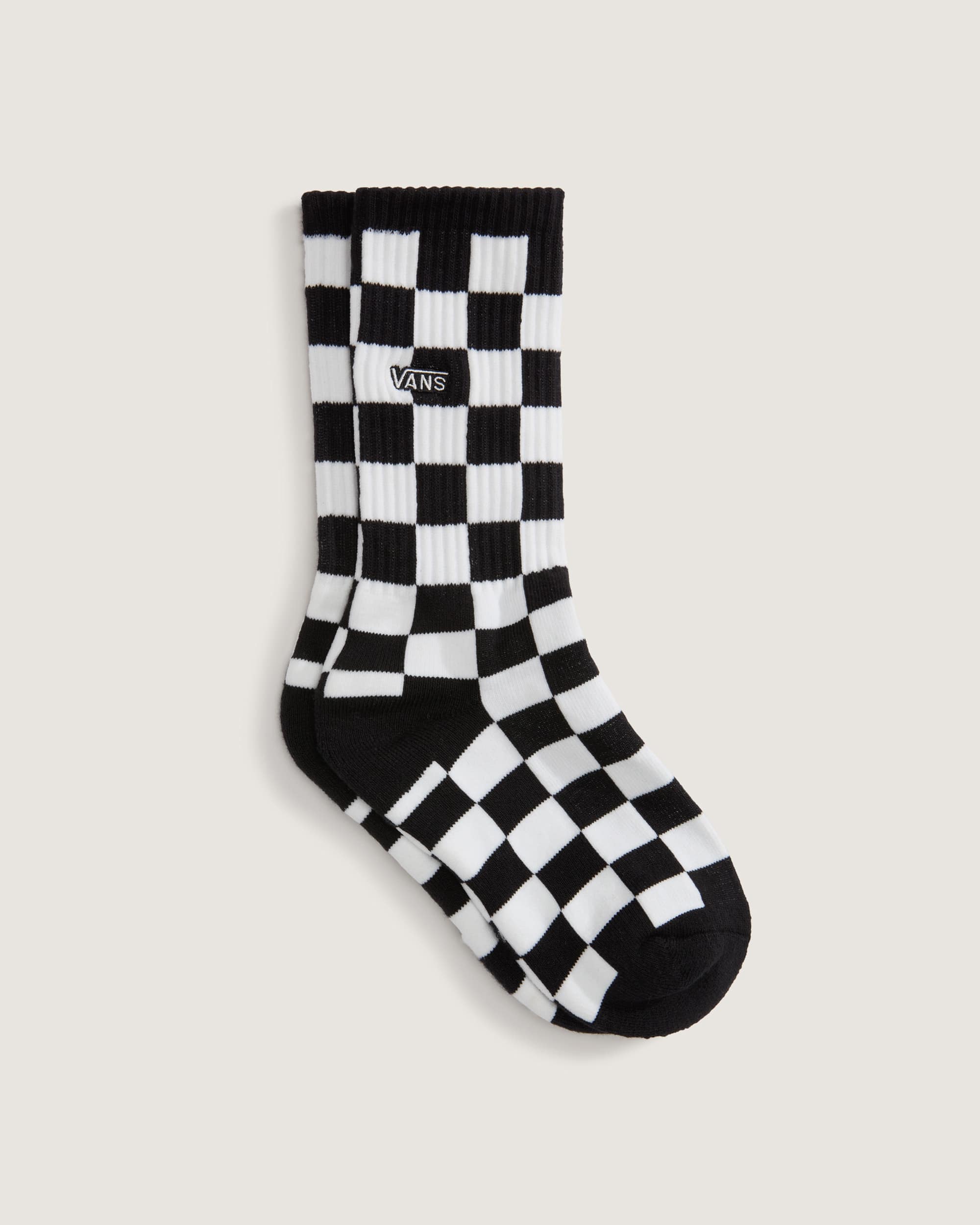 Kinder Checkerboard Crew Socken 1 Paar VANS Schwarz ALT1