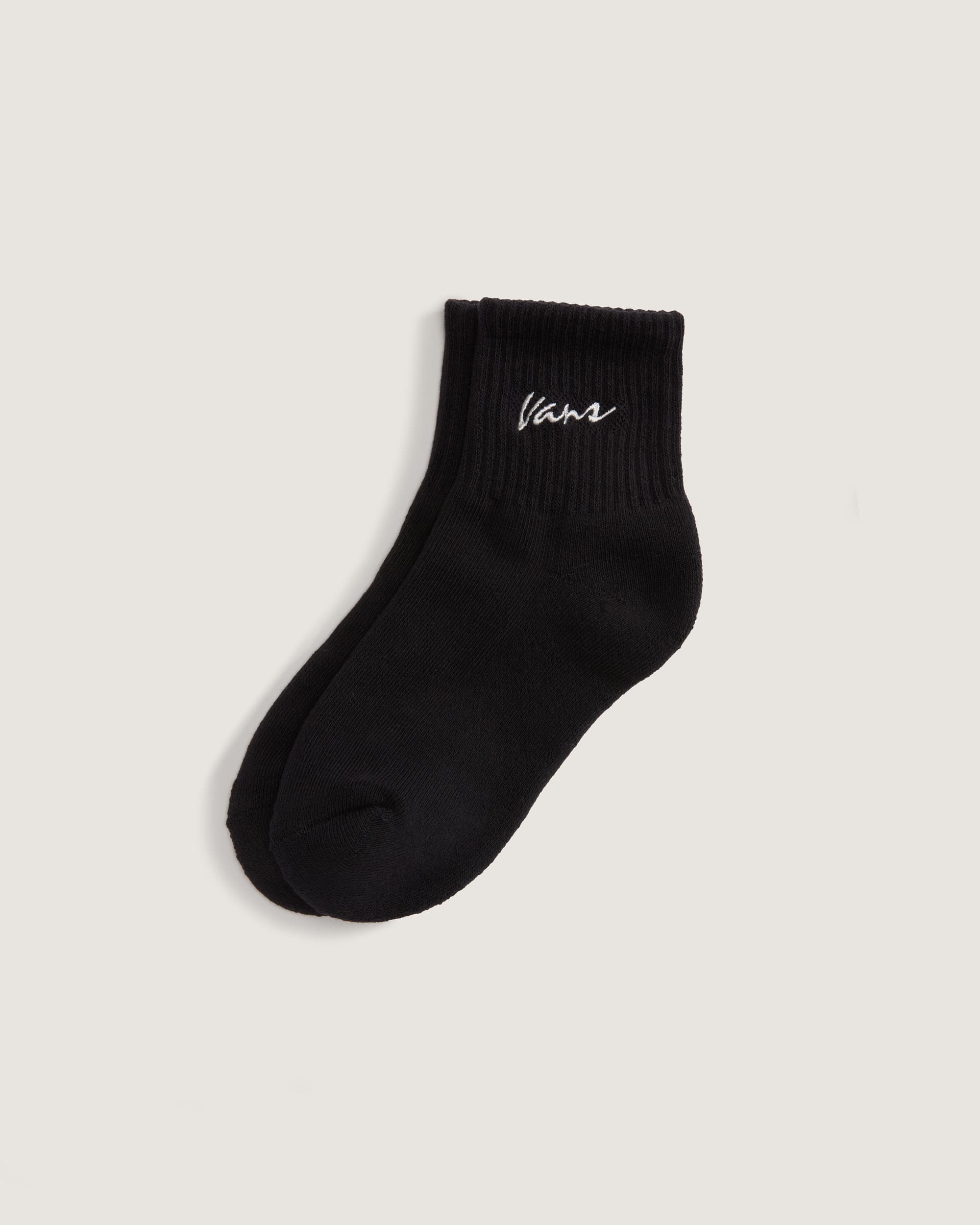 Chaussettes Classic Script Half Crew Enfant 1 paires VANS Noir HERO