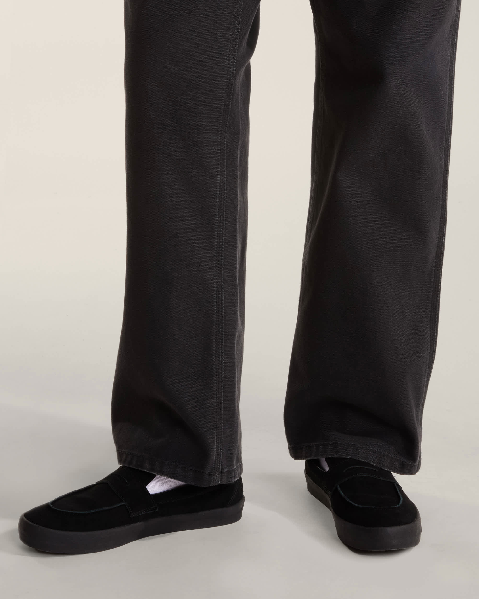 Skate Loafer Schuhe VANS Schwarz ALT4