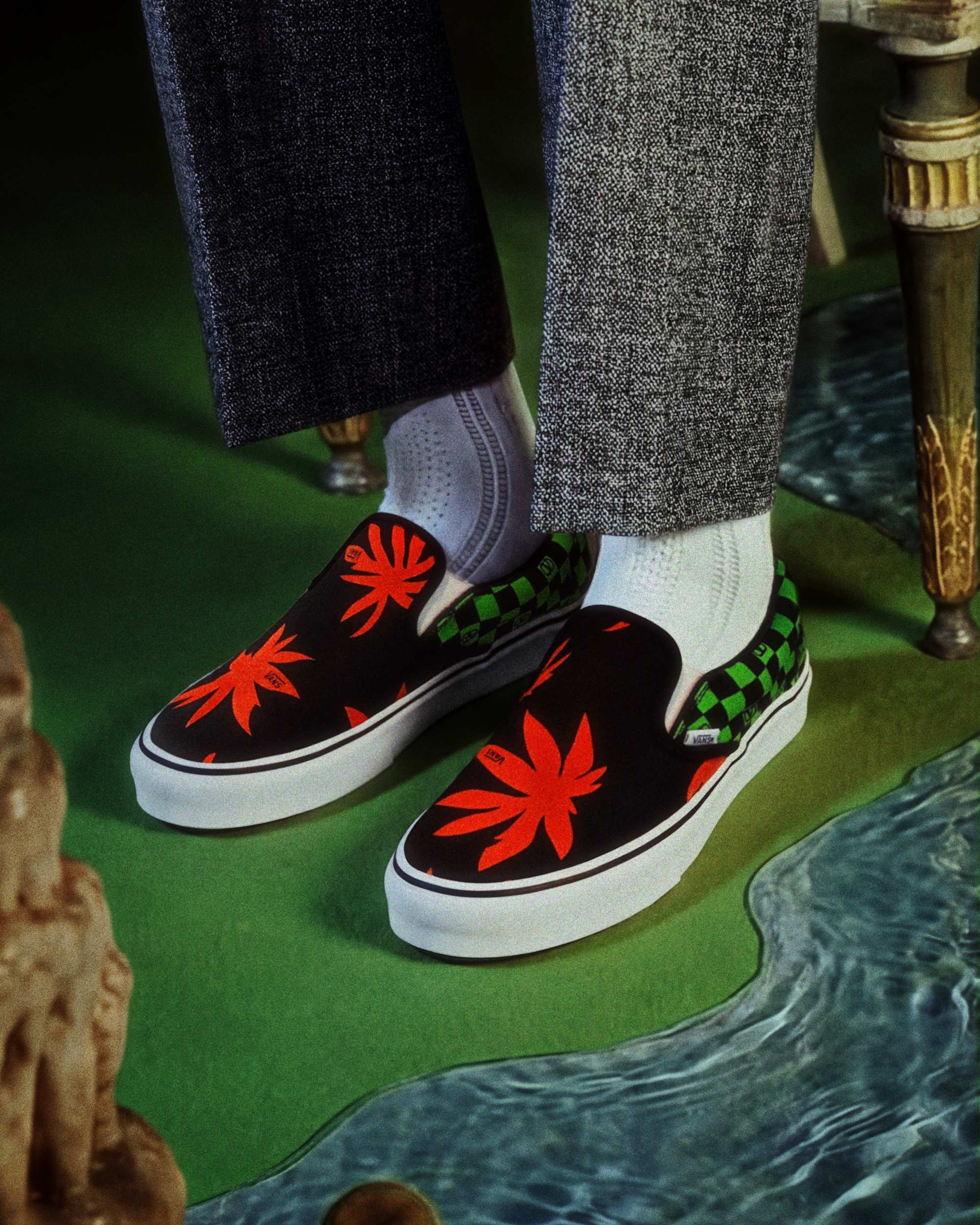 Scarpe Classic SlipOn Valentino Garavani e Vans VANS Verde ALT5