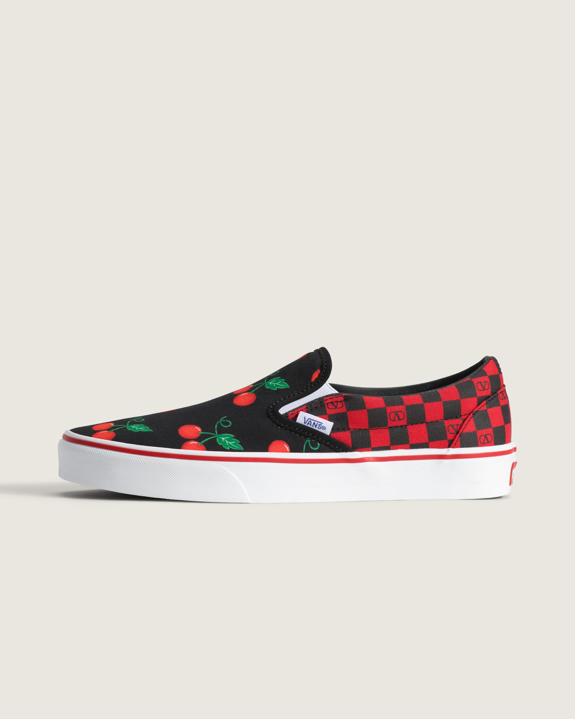 Scarpe Classic SlipOn Checkerboard Valentino Garavani e Vans VANS Rosso HERO