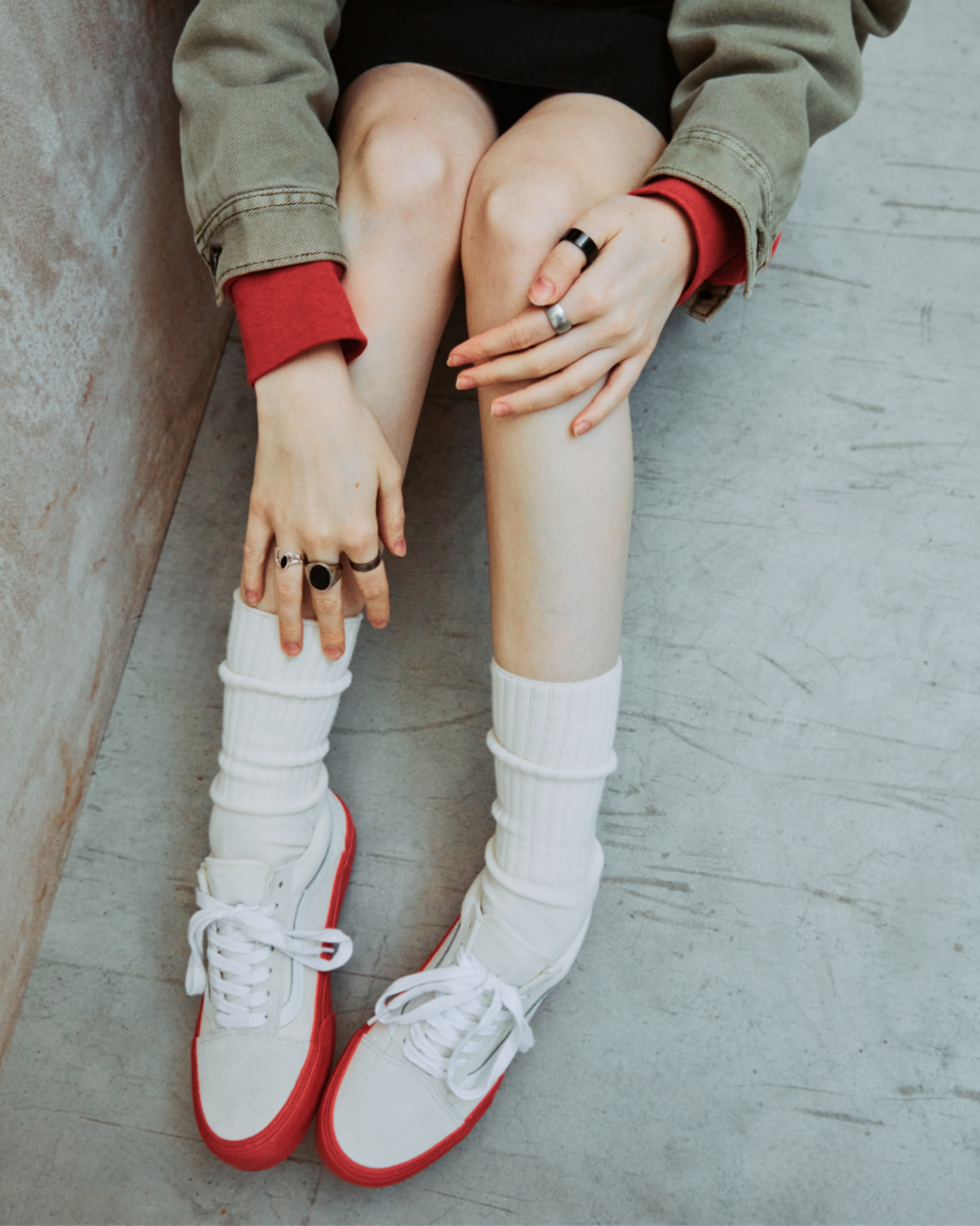 Old Skool Schuhe VANS Rot ALT2