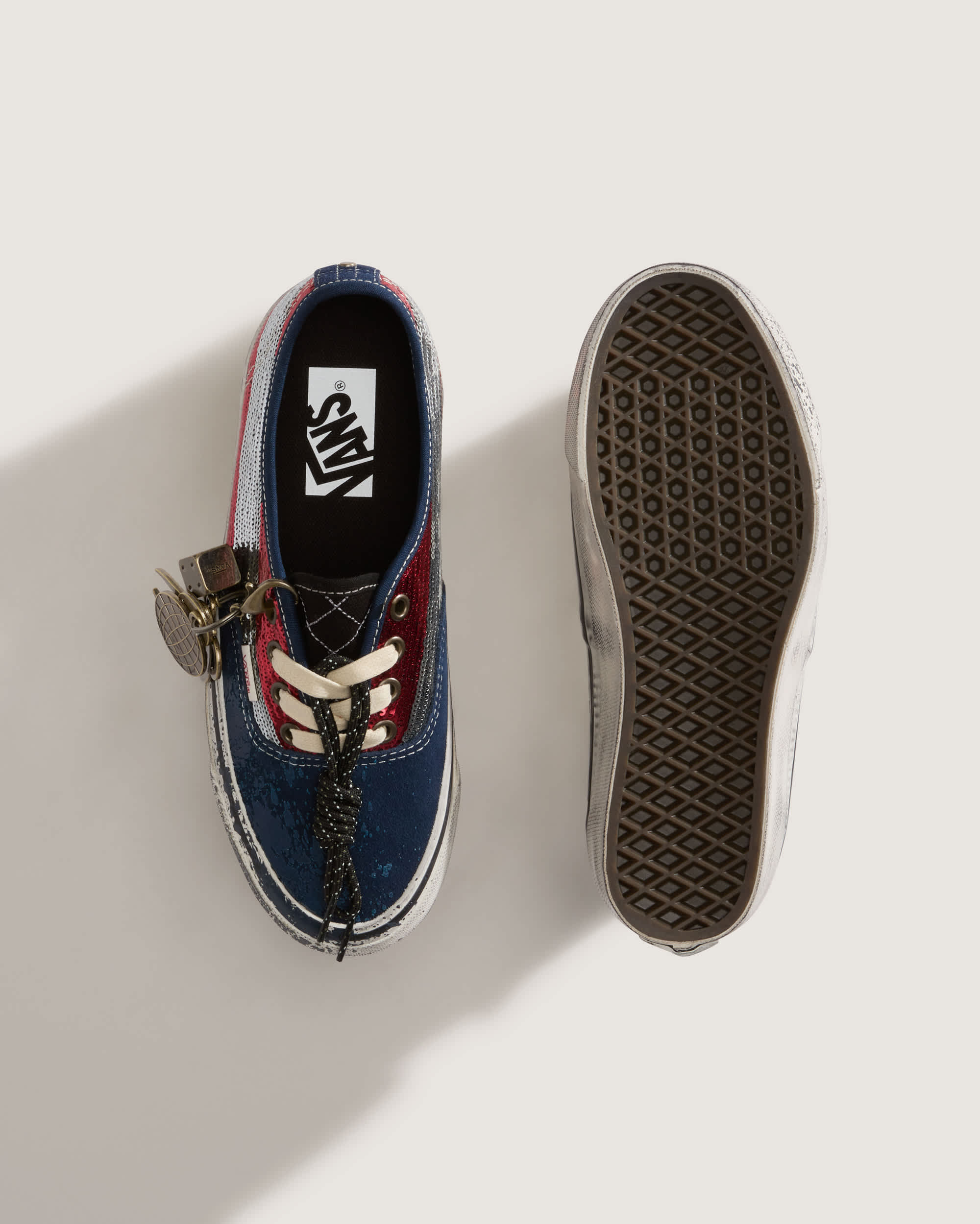 Scarpe Authentic Premium VANS Rosso ALT2