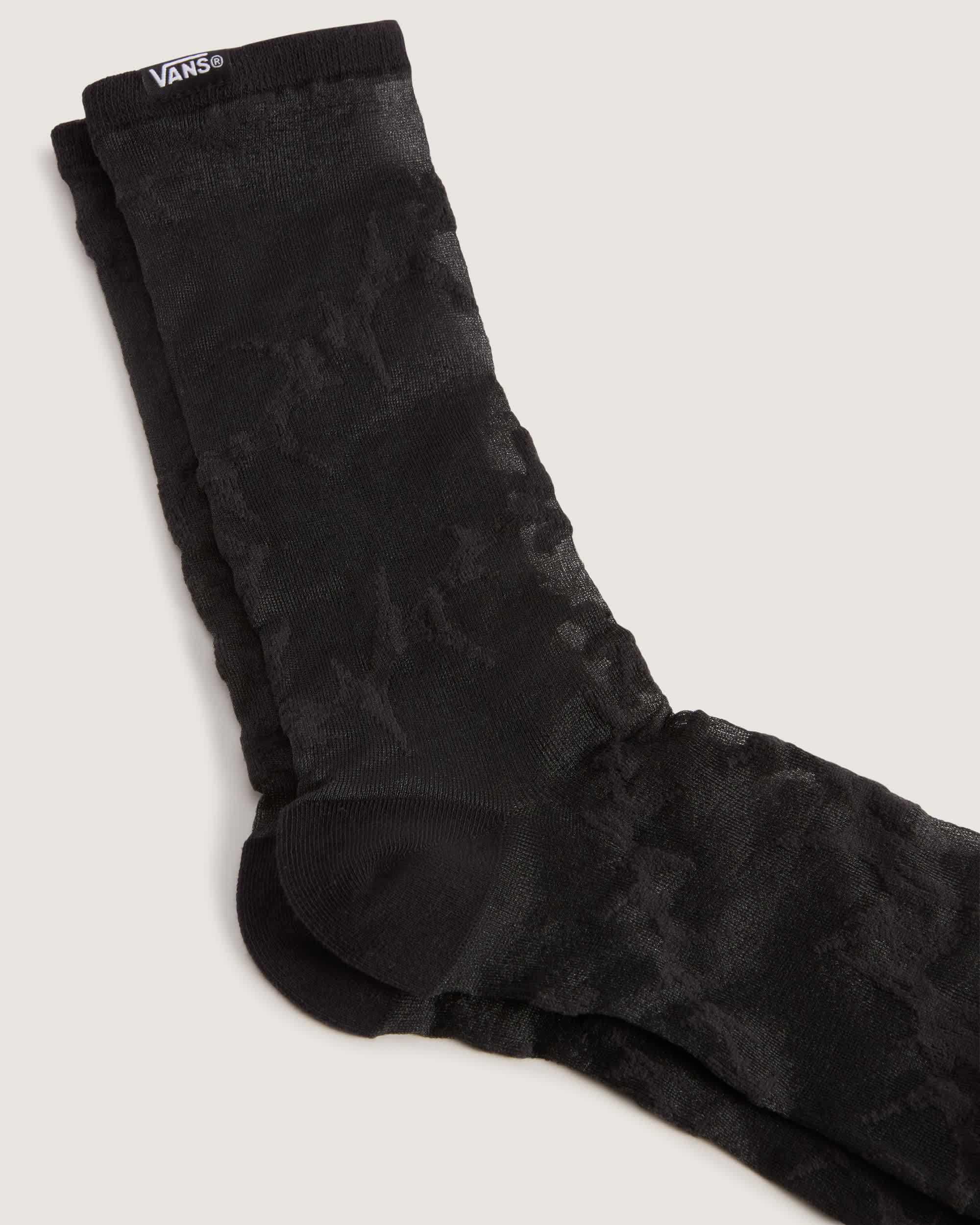 Chaussettes Hazy Sheer Crew 1 paire VANS Noir ALT2