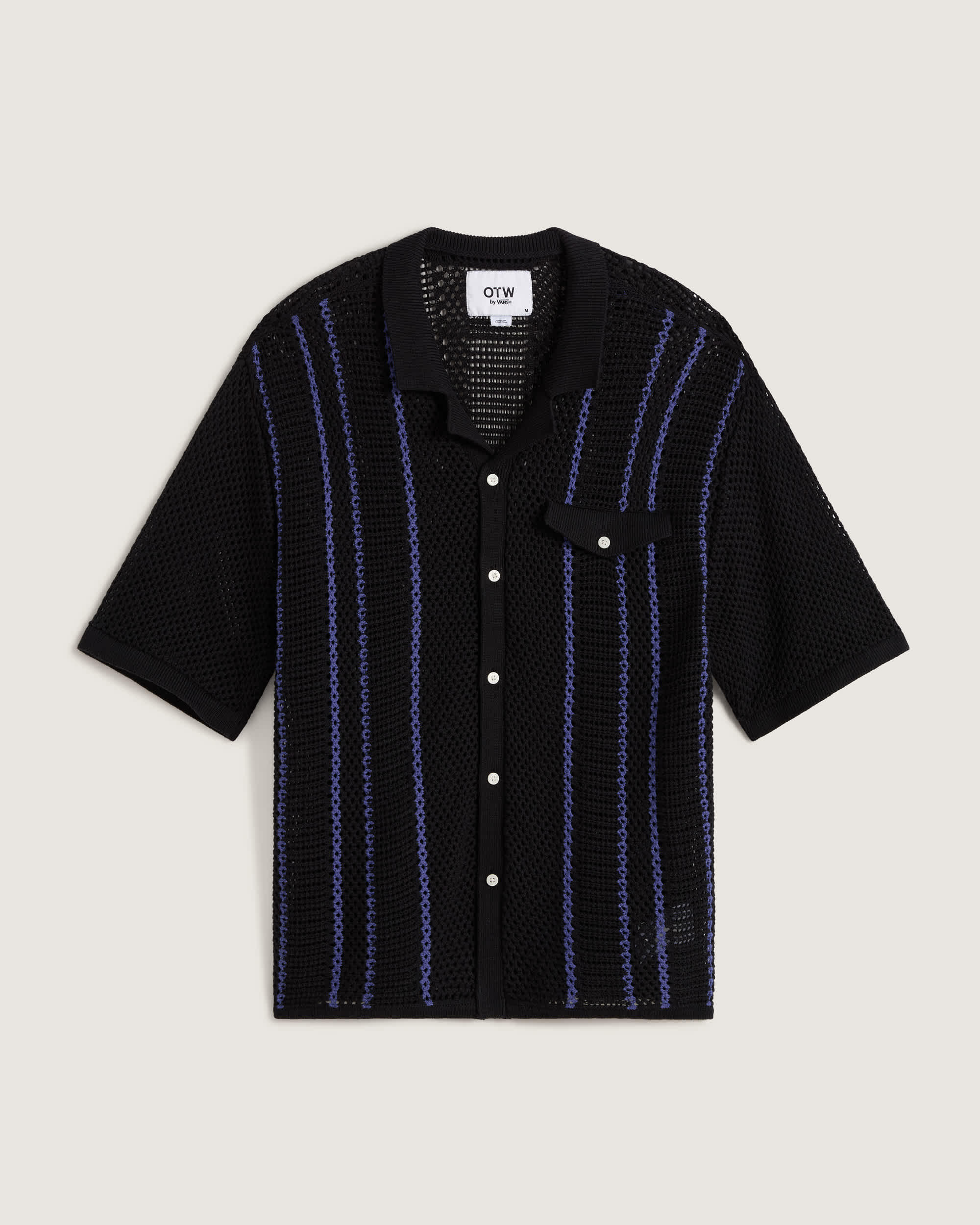 OTW Cabana SS Top Black VANS Noir HERO