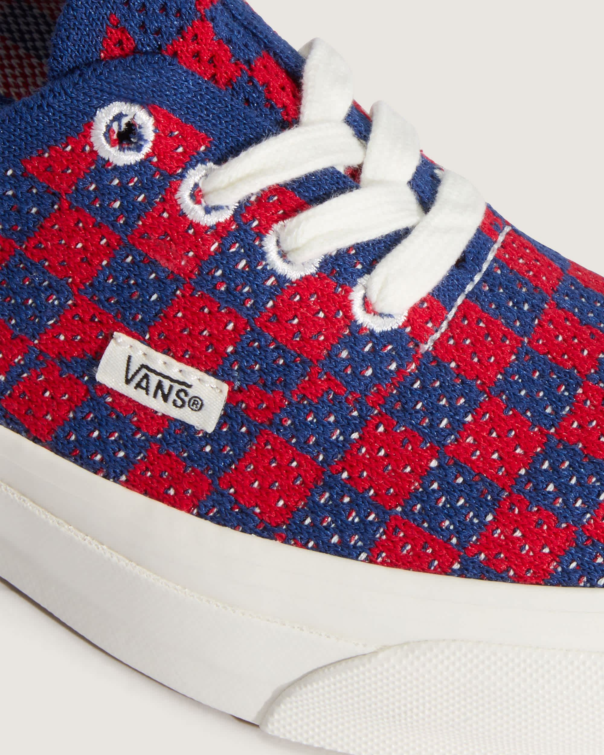 Premium Authentic Checkerboard Shoes VANS Red ALT6