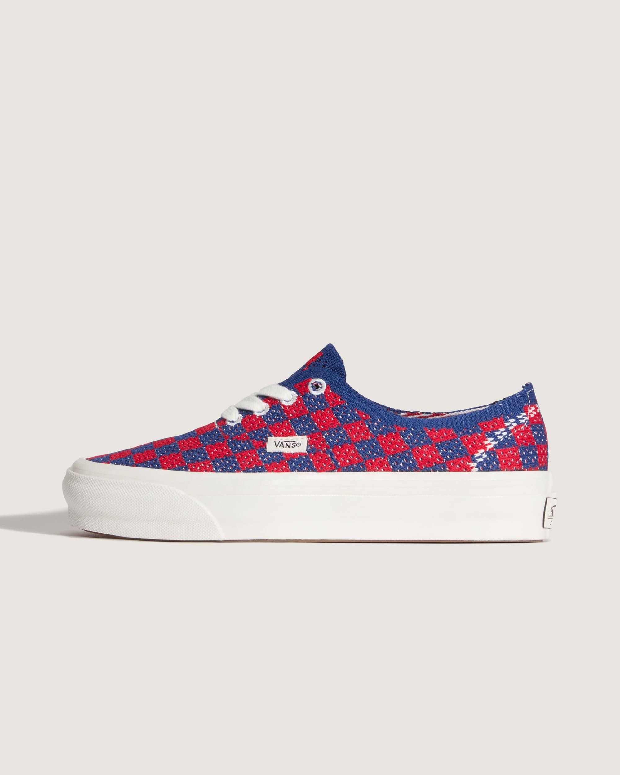 Premium Authentic Checkerboard Shoes VANS Red HERO