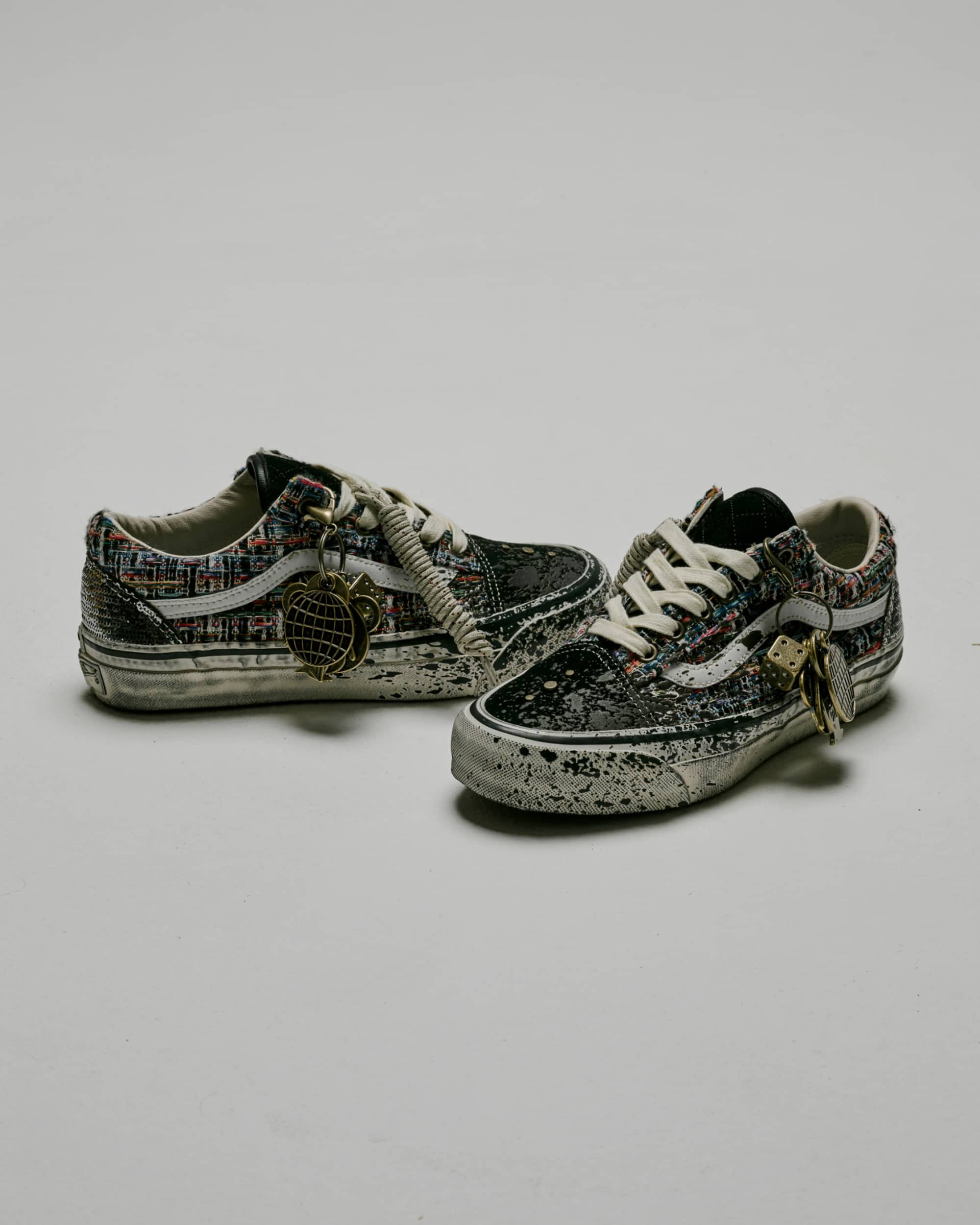Chaussures Premium Old Skool VANS Noir ALT2