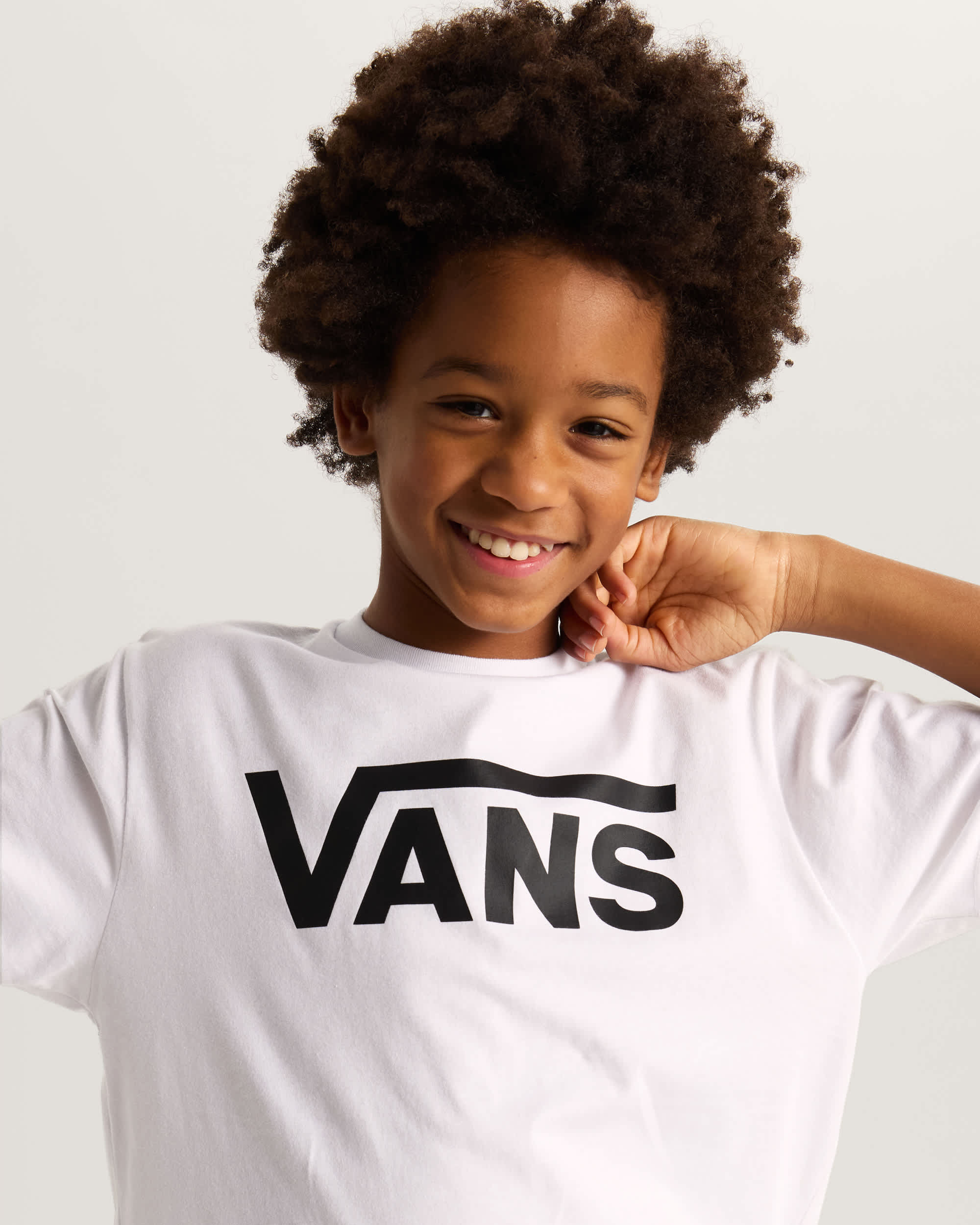 Kids Vans TShirt 814 years VANS White ALT2