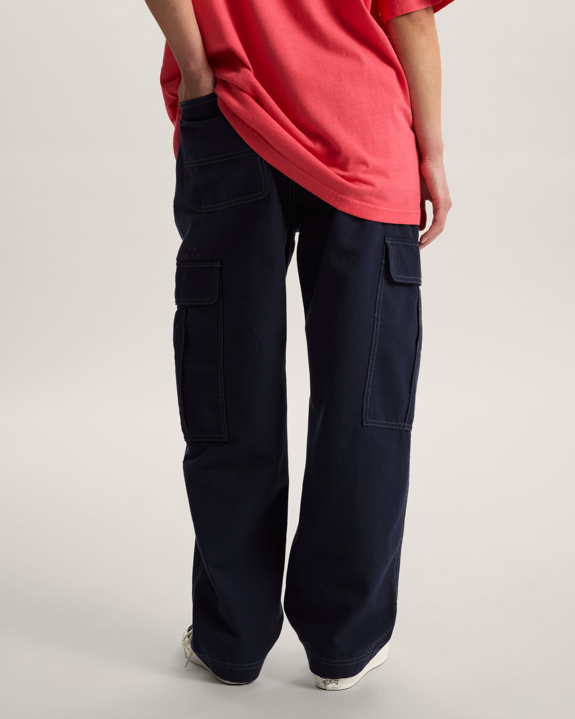 Pantaloni in tela Sidewalk VANS Blu ALT3