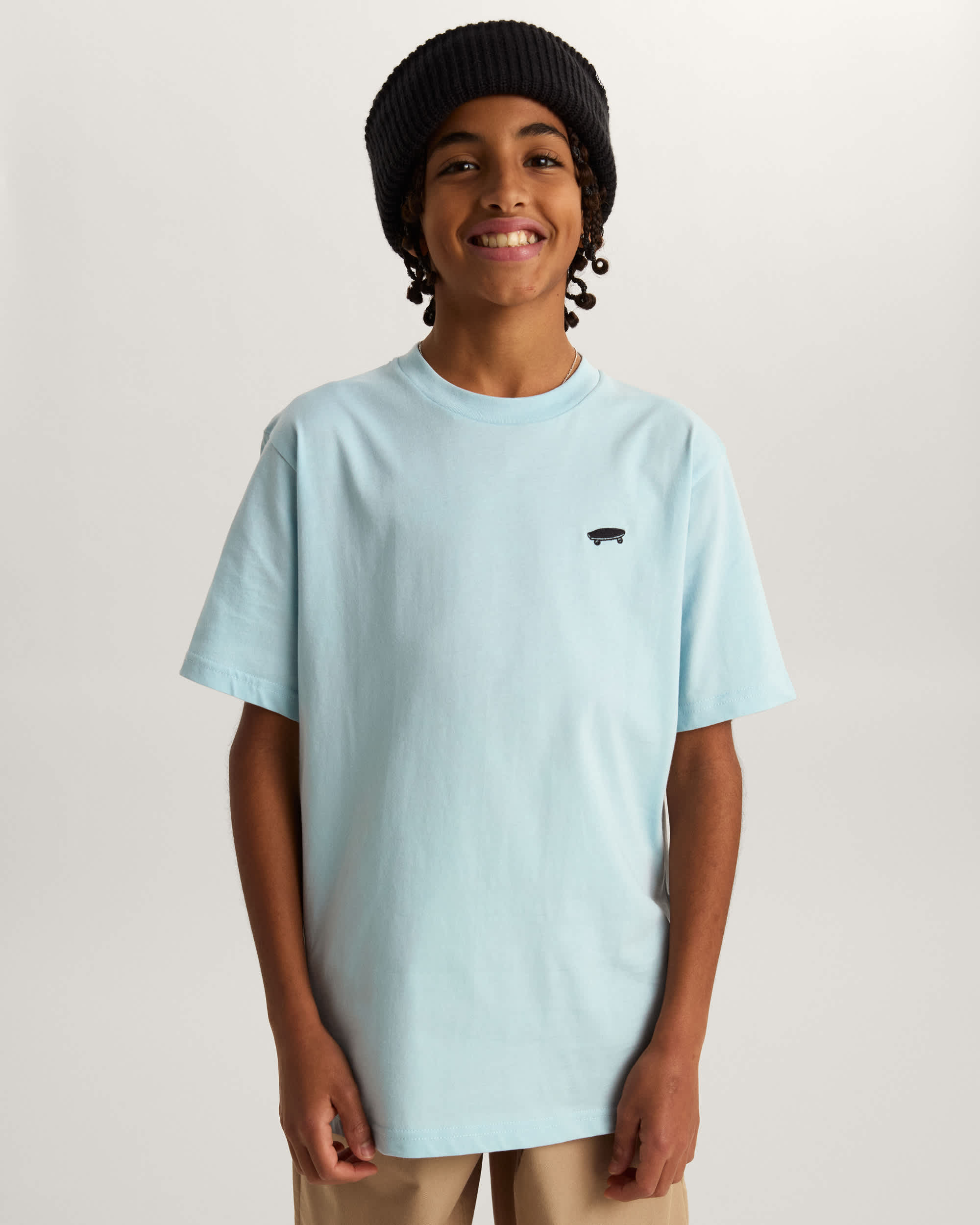 B SALTON SS Dawn Mist VANS Azul ALT2