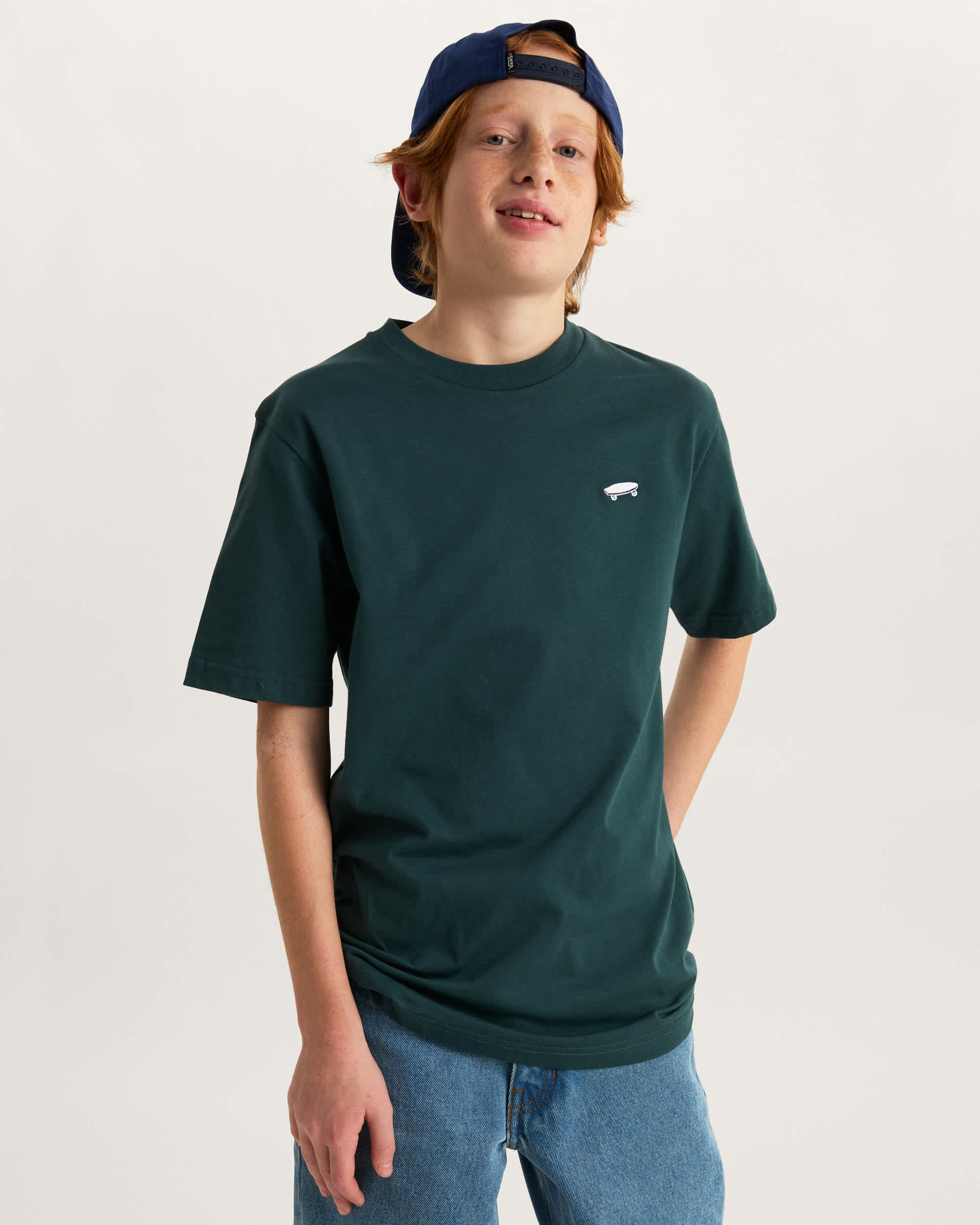 Salton TShirt fr Kinder 814 Jahre VANS Grn ALT2