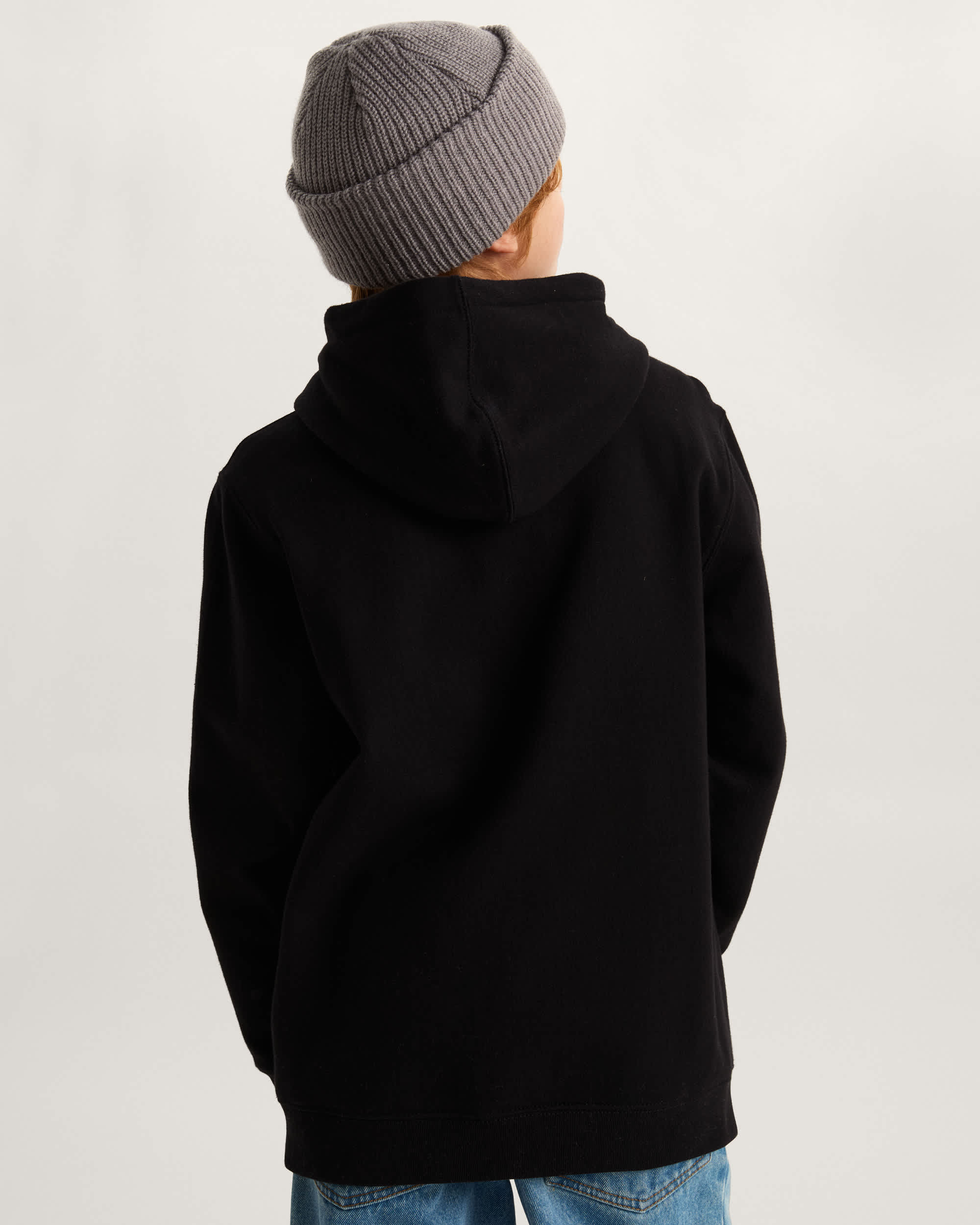 Sweat  capuche Salton Loose Enfant 814 ans VANS Noir ALT3