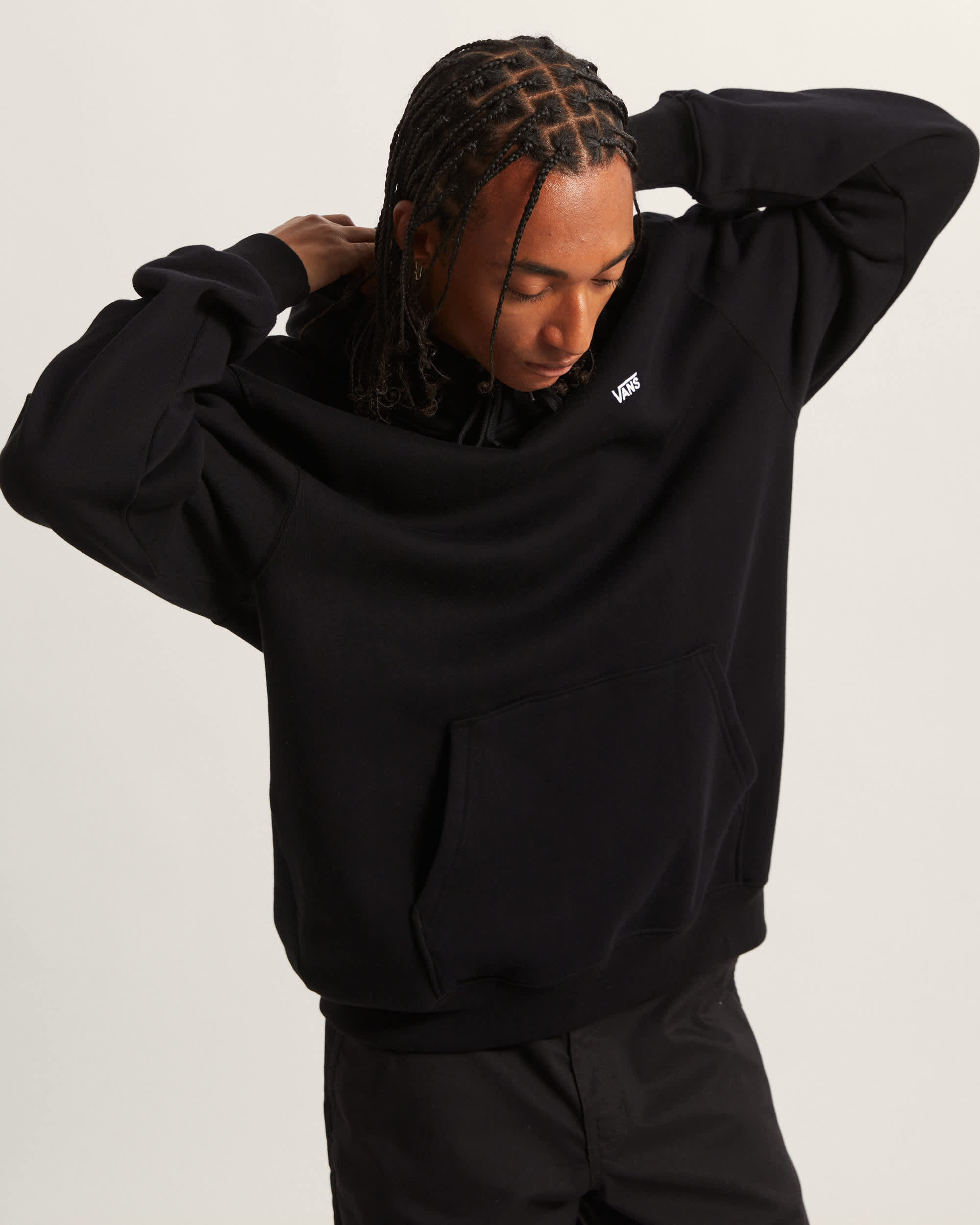 Sudadera con capucha Left Chest Logo II VANS Negro ALT2