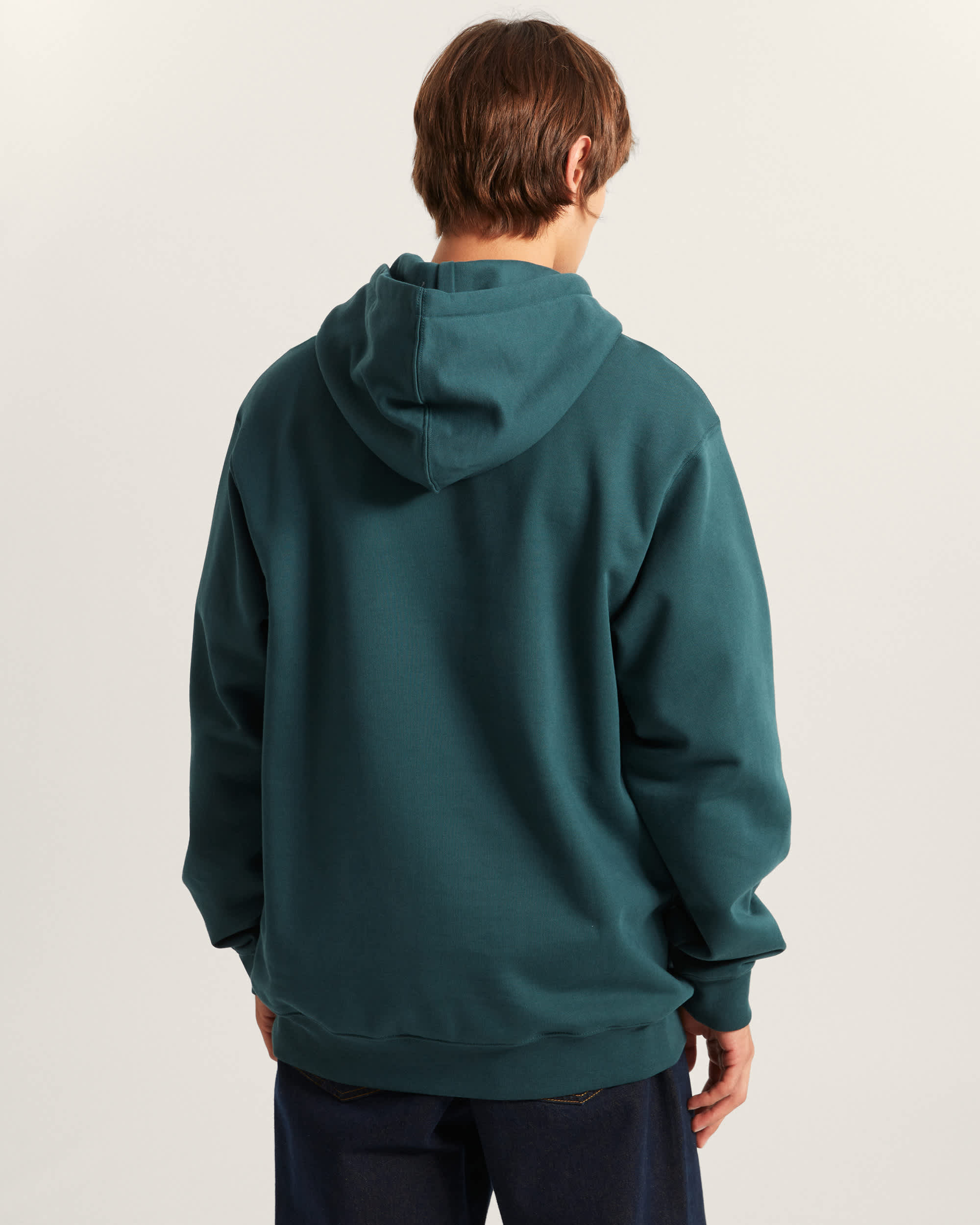 Lockeres Hoodie mit Logo auf der linken Brust II VANS Grn ALT3