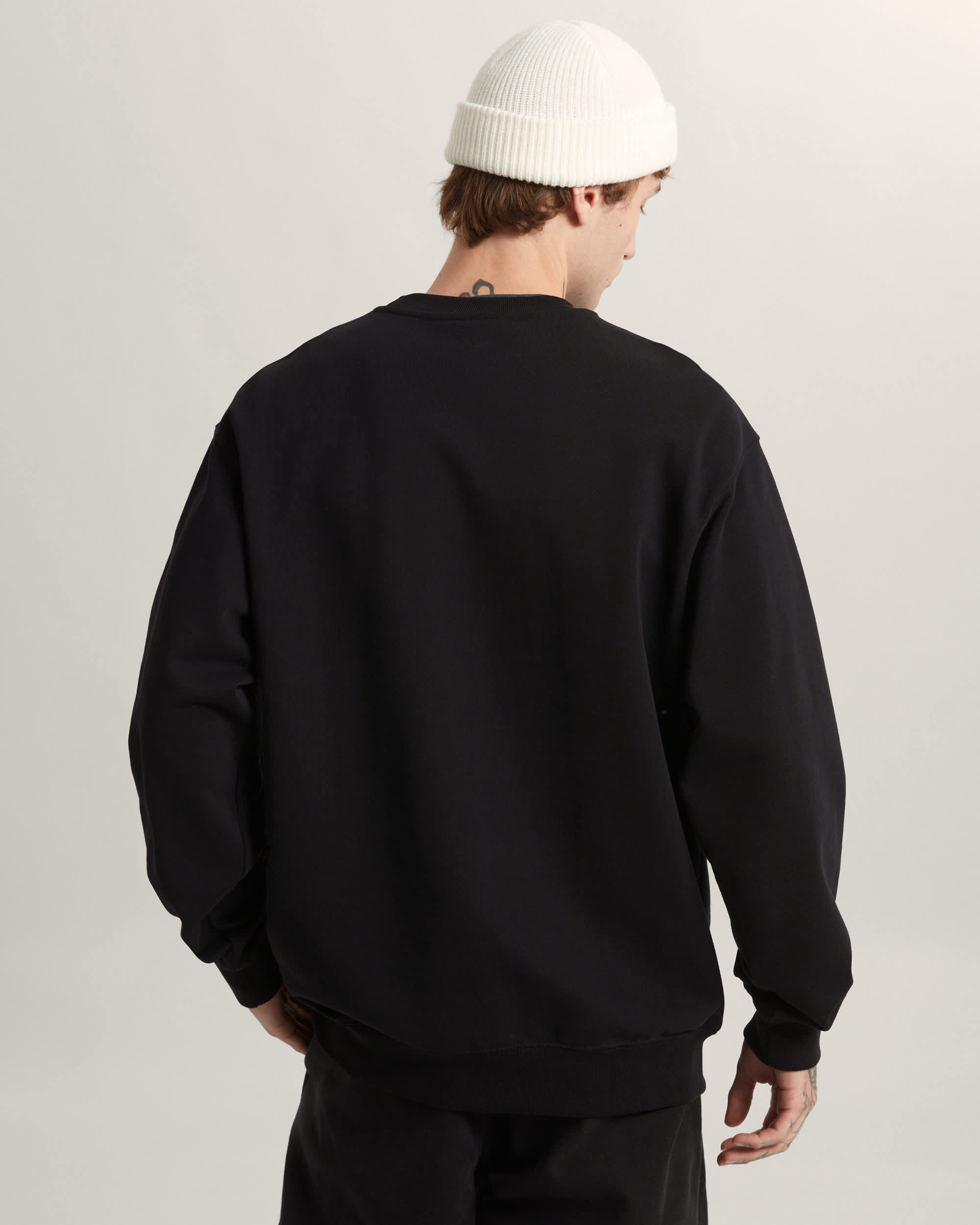 Salton RundhalsSweatshirt VANS Schwarz ALT3