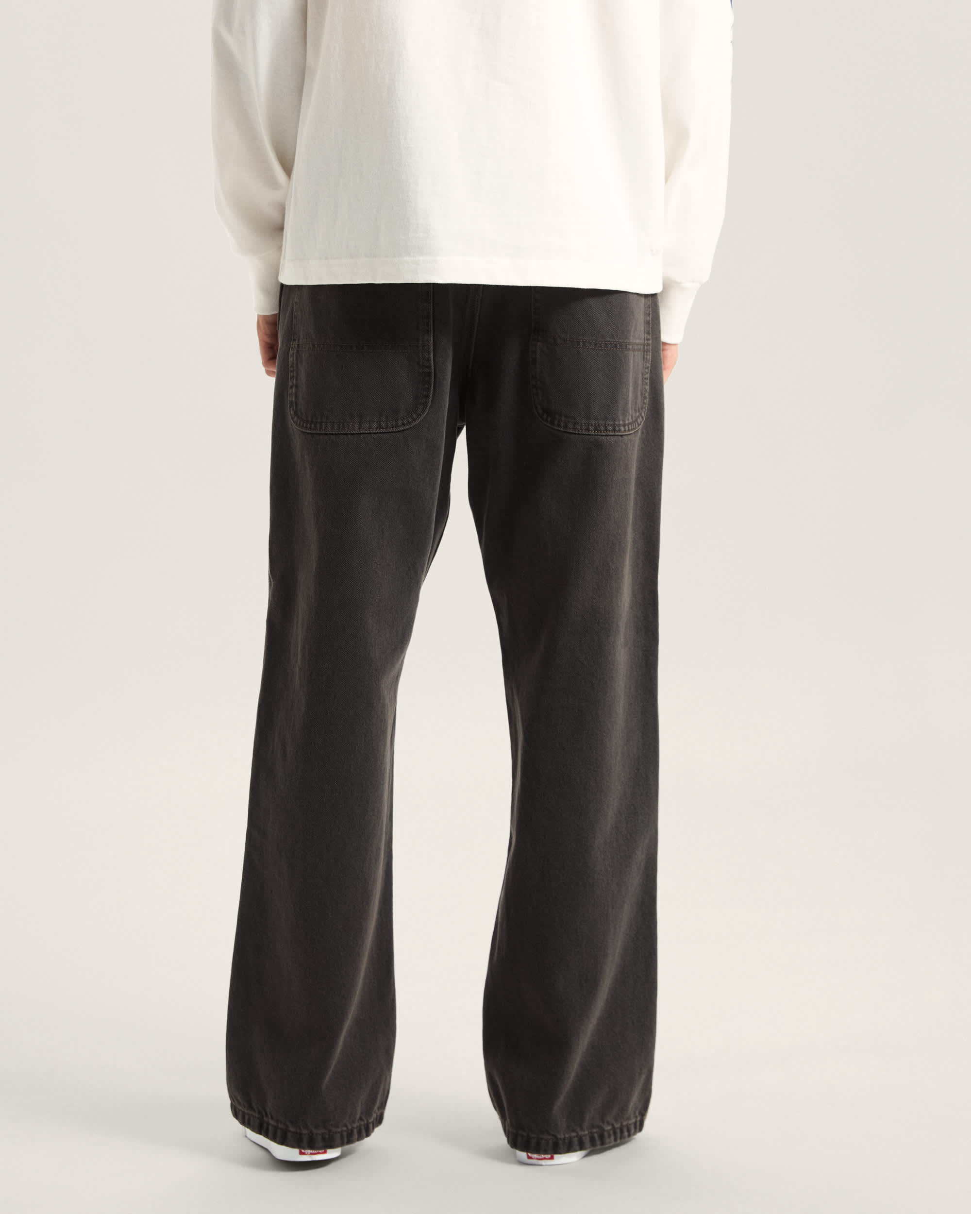 Skate Loose Bootcut Denim Trousers VANS Black ALT3