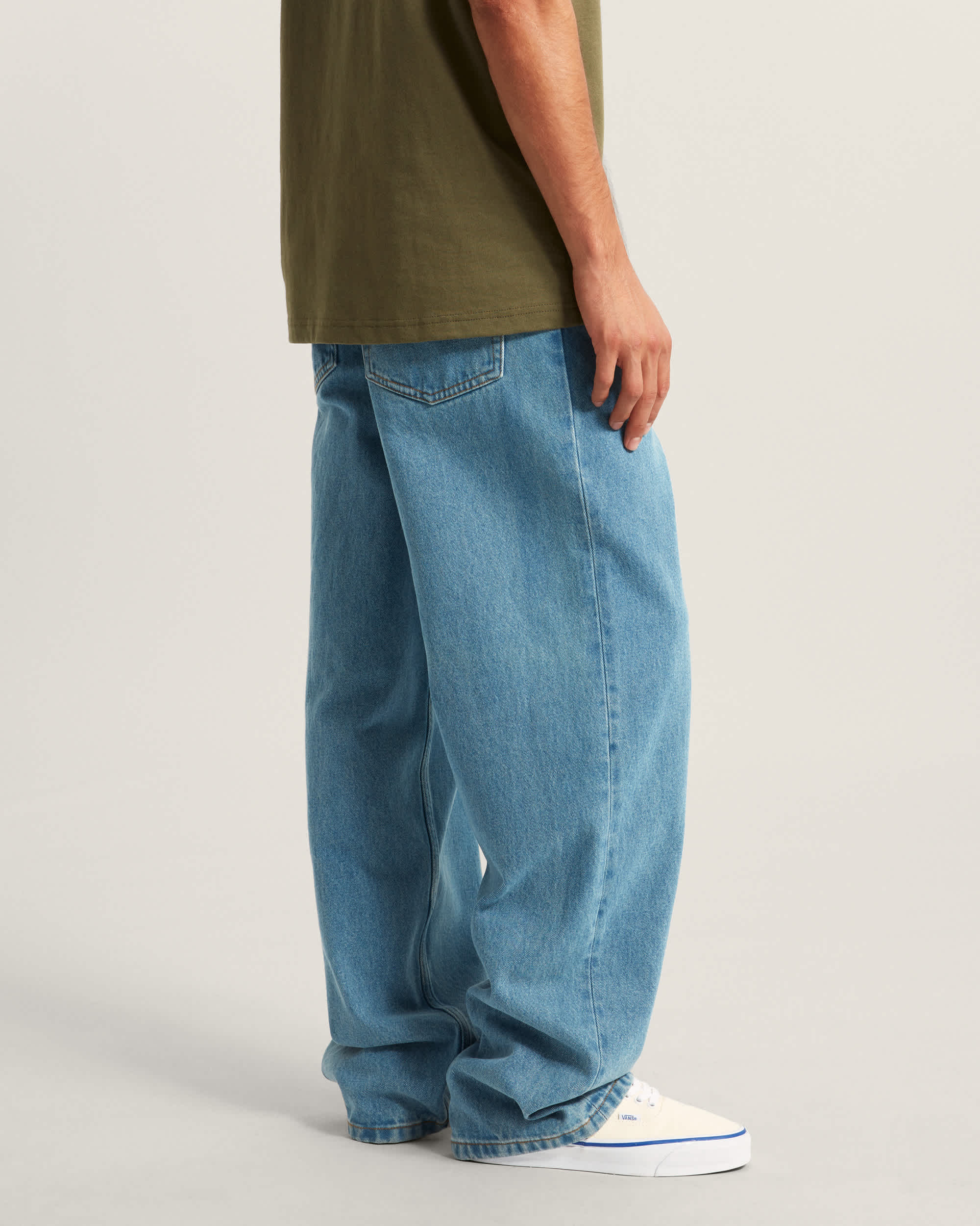 Check5 Loose Denim Trousers VANS Blue ALT3