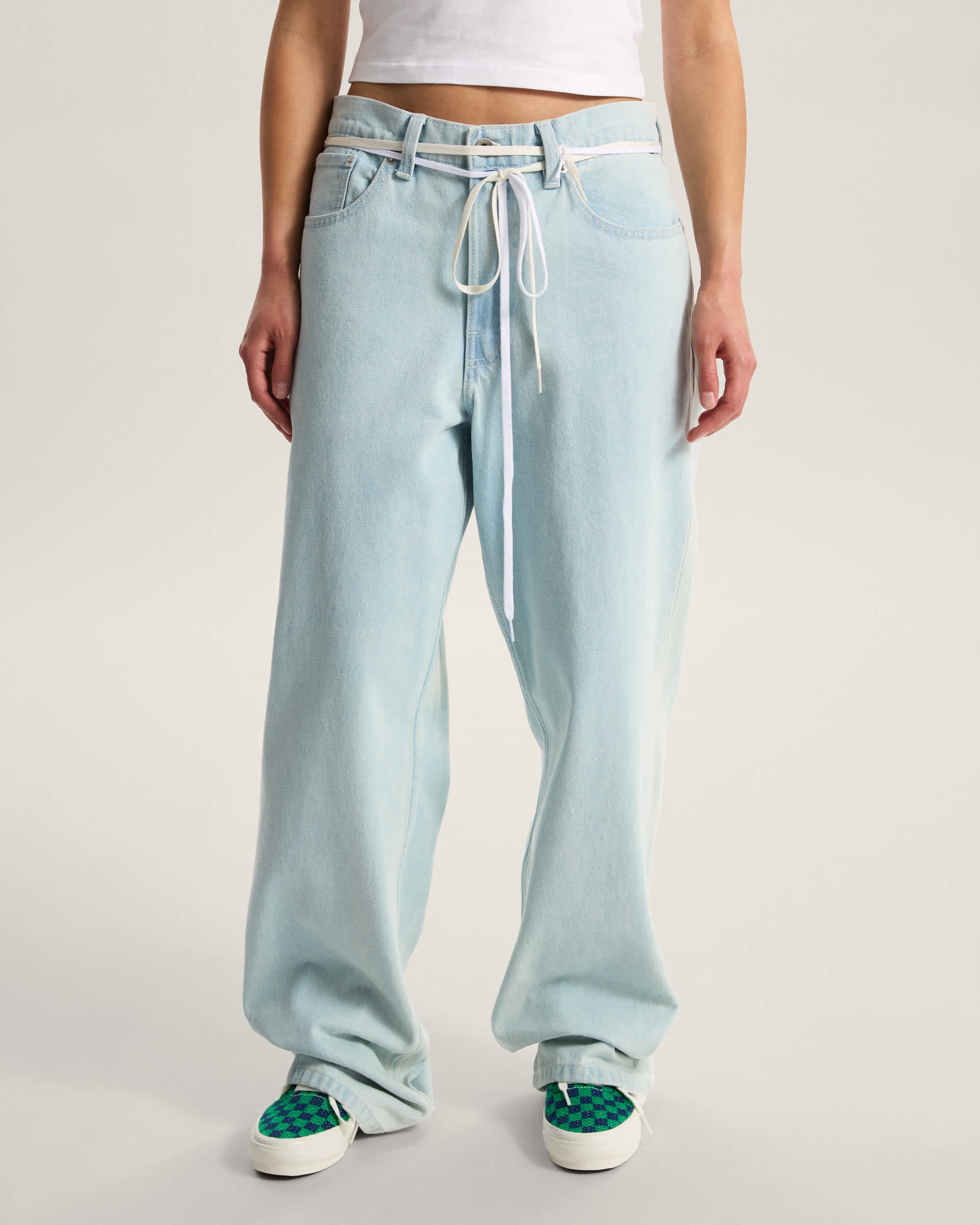 Check5 Loose Denim Pant BLUE ICE VANS Blue ALT6