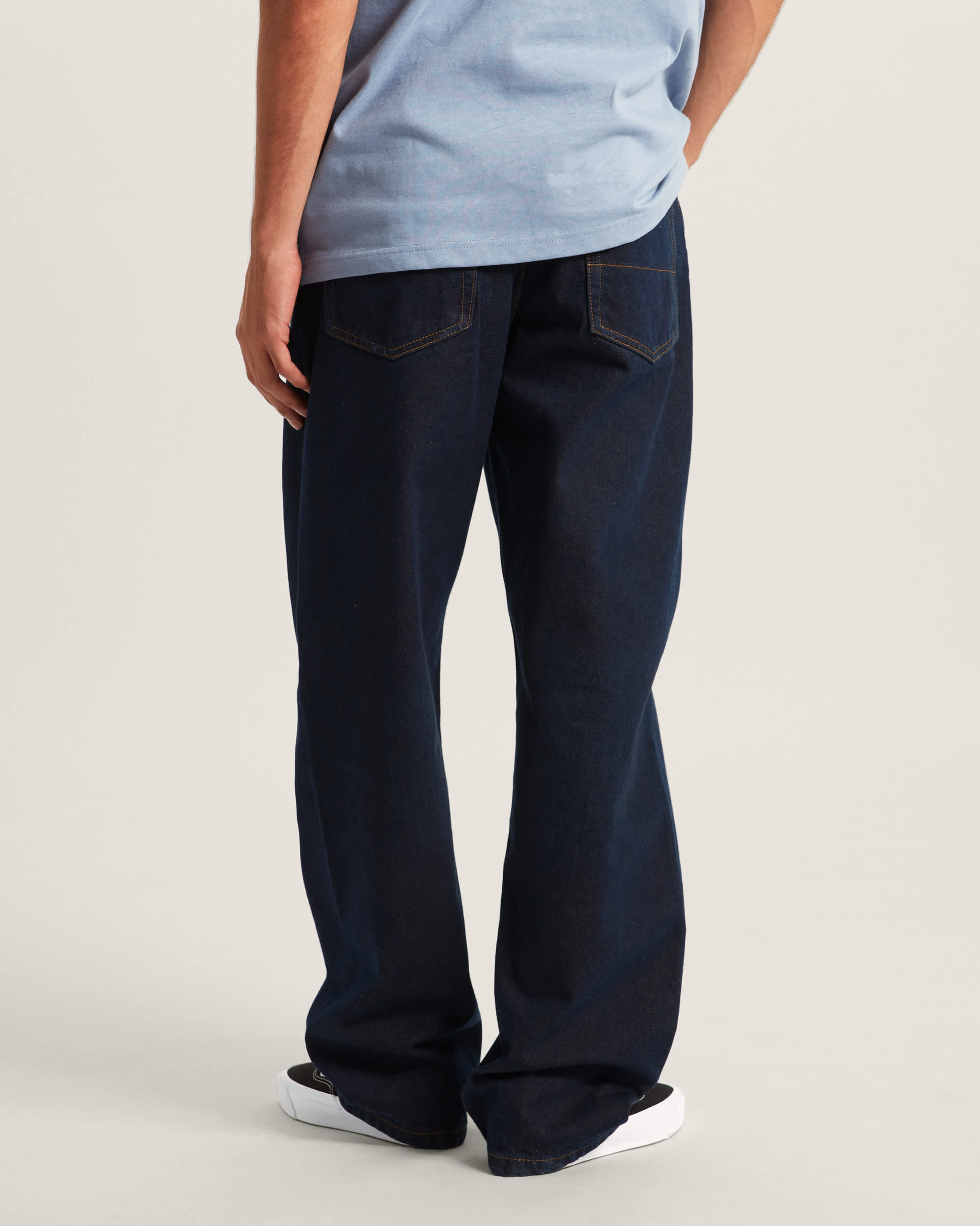 Check5 Loose Denim Trousers VANS Blue ALT3