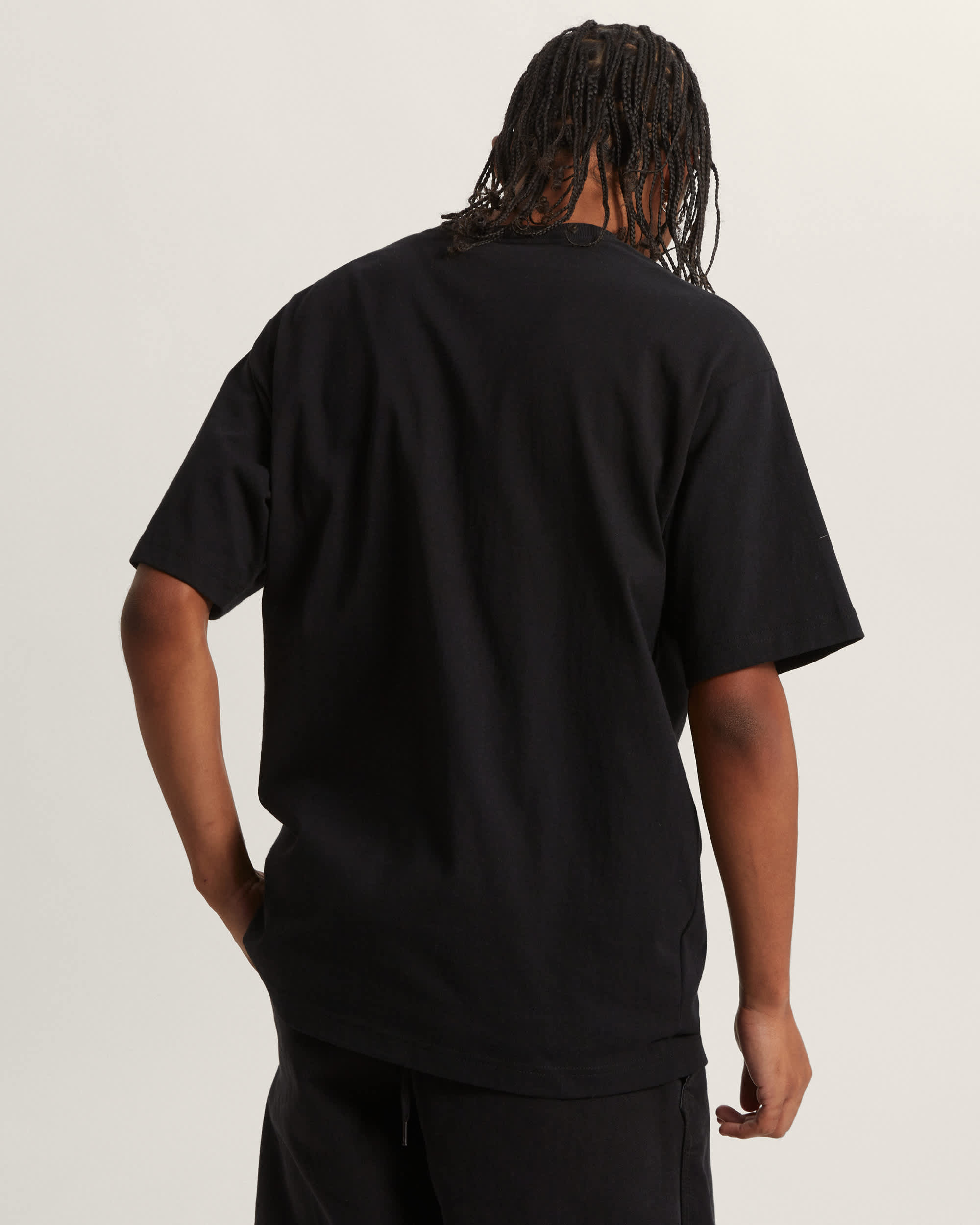 Blocked Box Loose TShirt VANS Black ALT3