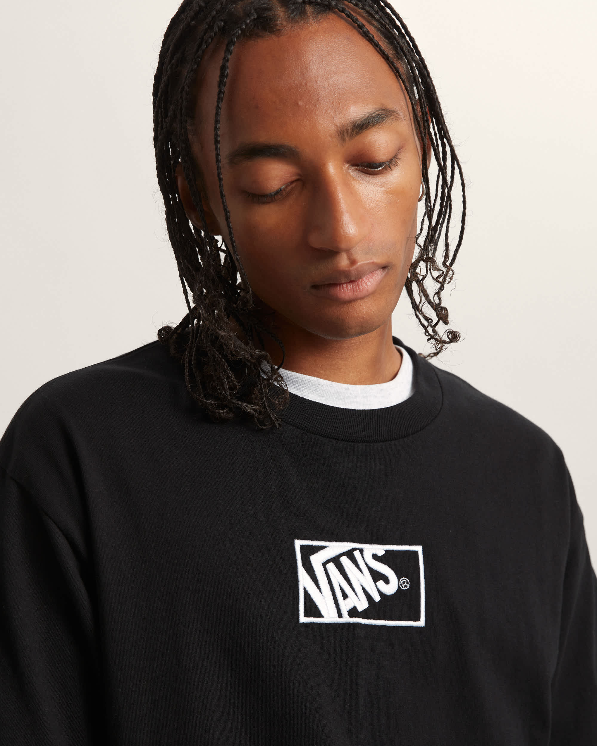 Blocked Box Loose TShirt VANS Black ALT5